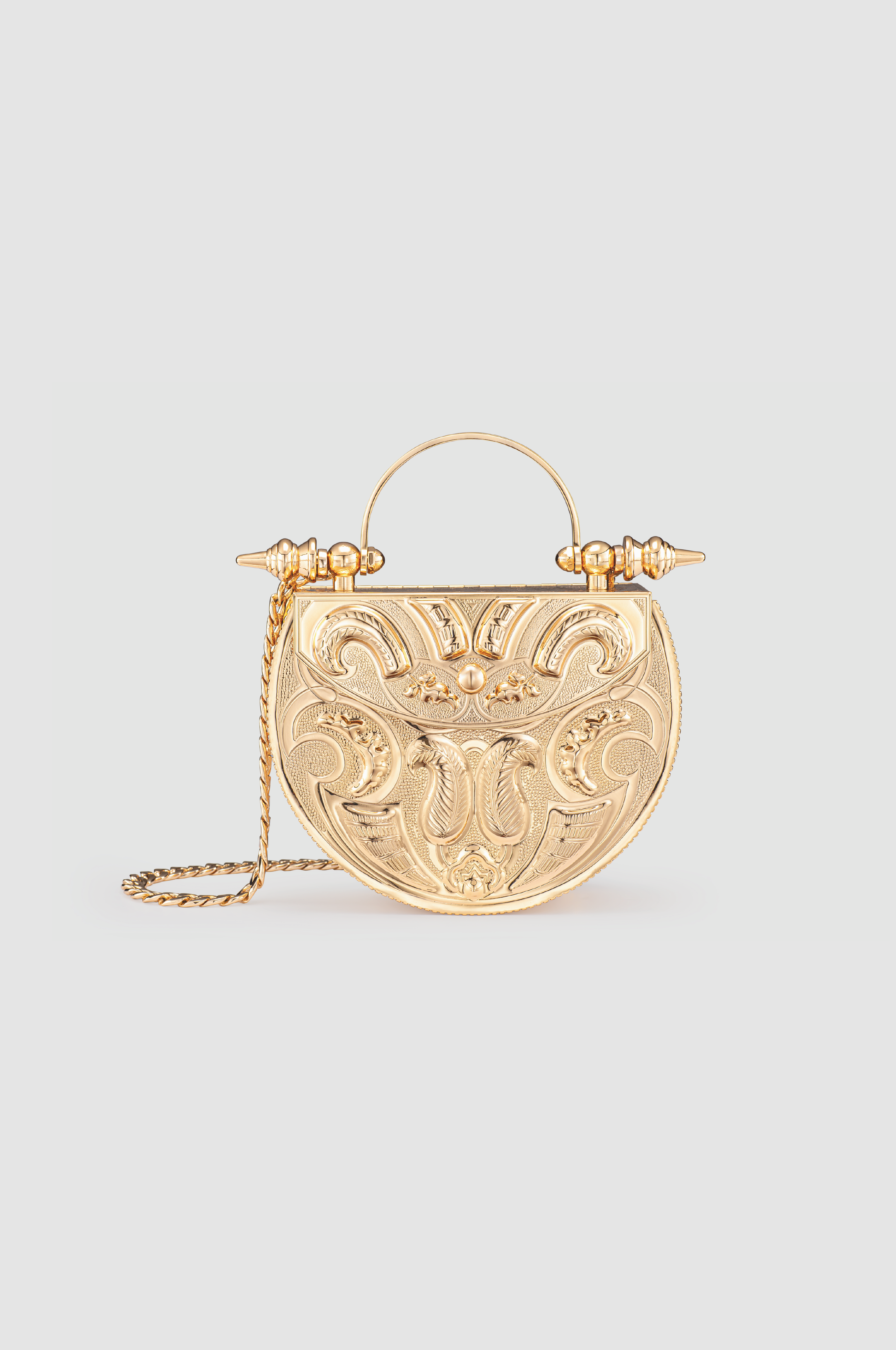 Palmette Oval Minaudiere