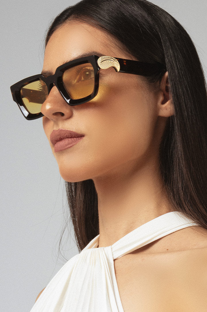 Okhtein Yasmine Shades - Brown Tortoise - Designer Shades - Sunglasses 3