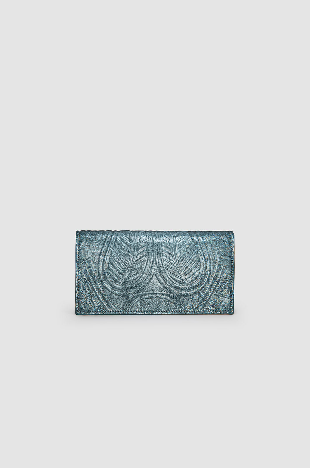 Embossed Pochette with Lock