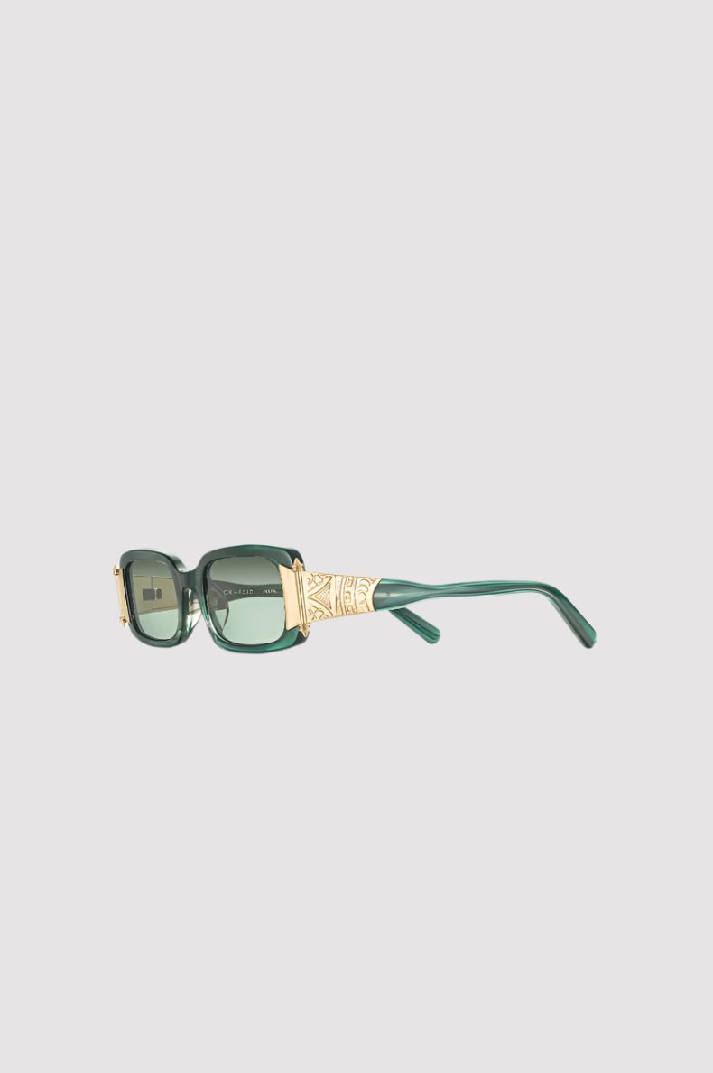 Okhtein Maya Shades - Green - Designer Shades - Sunglasses 2