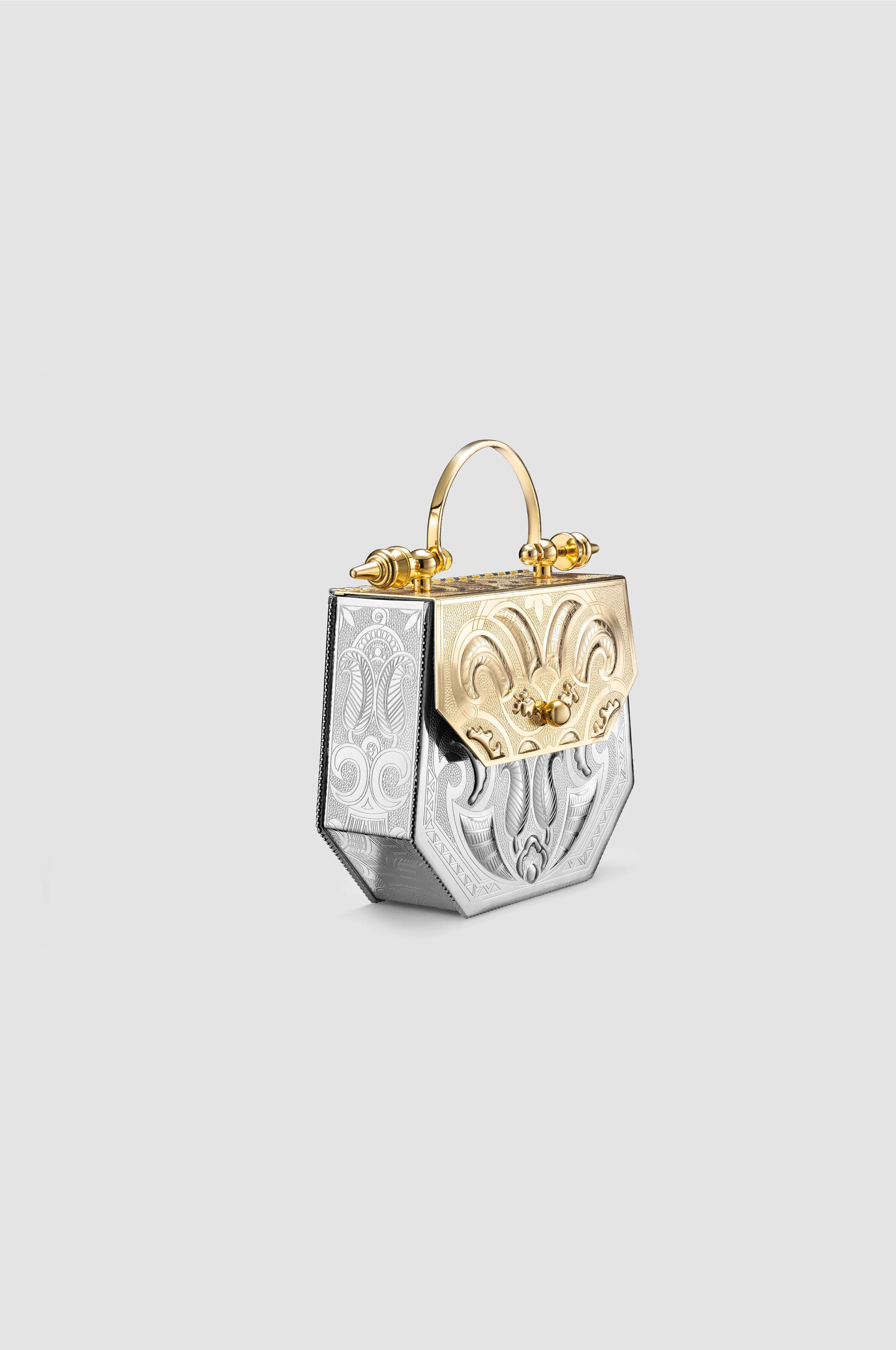 Palmette Hexagon Minaudiere