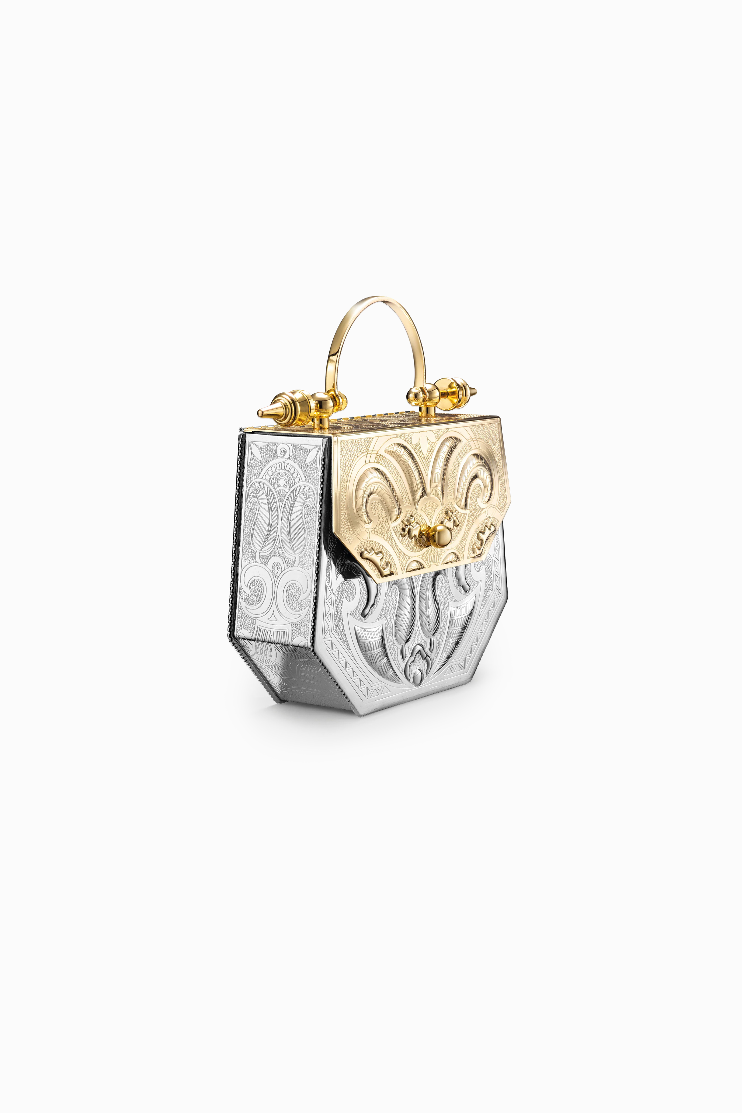 Palmette Hexagon Minaudiere
