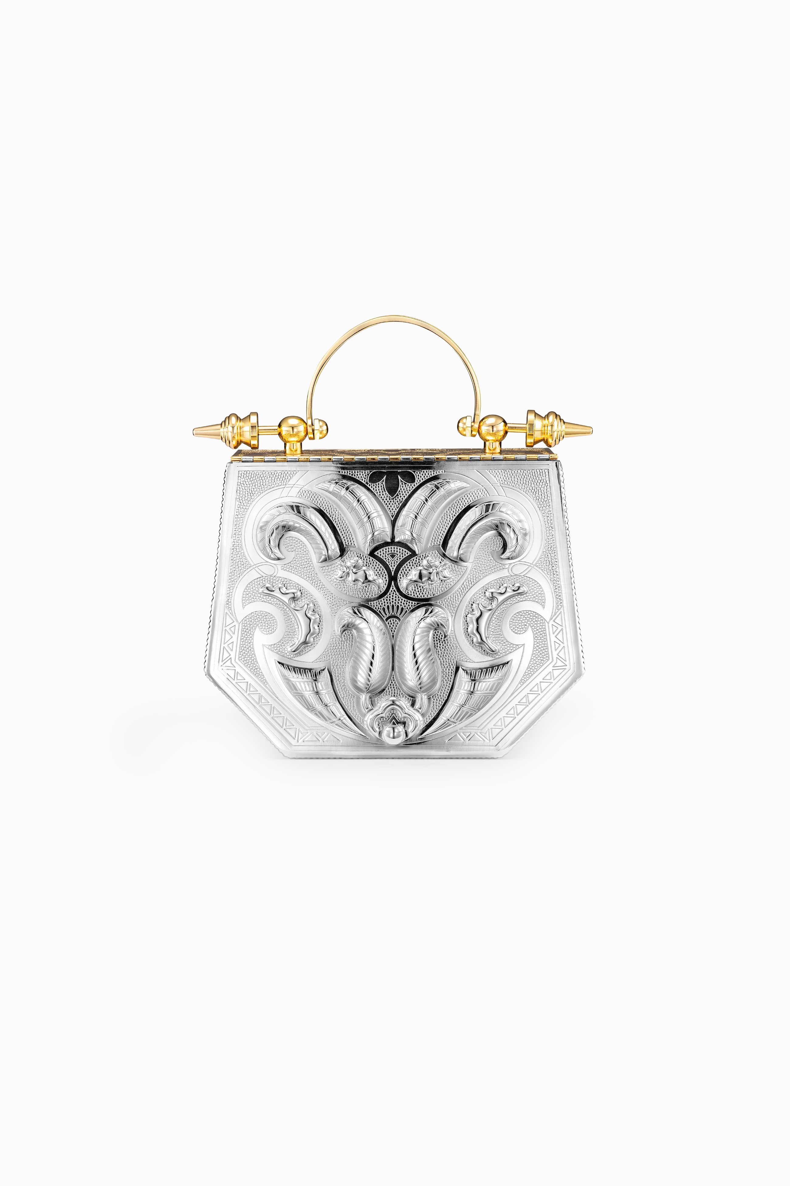 Palmette Hexagon Minaudiere