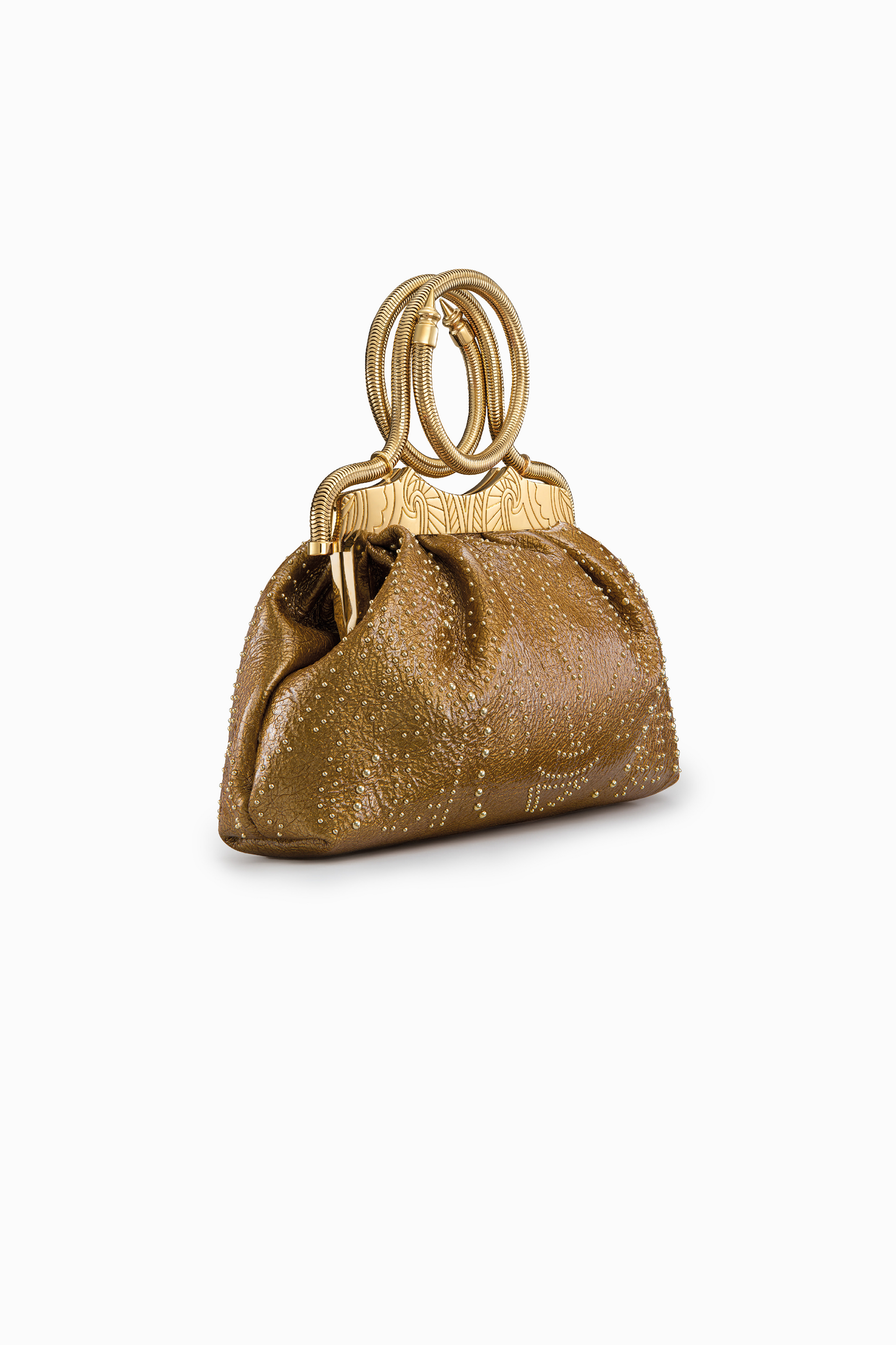 Studded Bangle Clutch