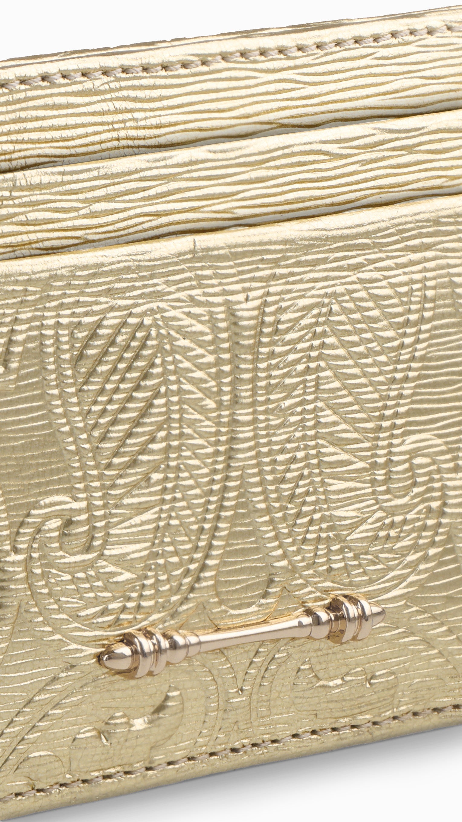 حافظة بطاقات embossed