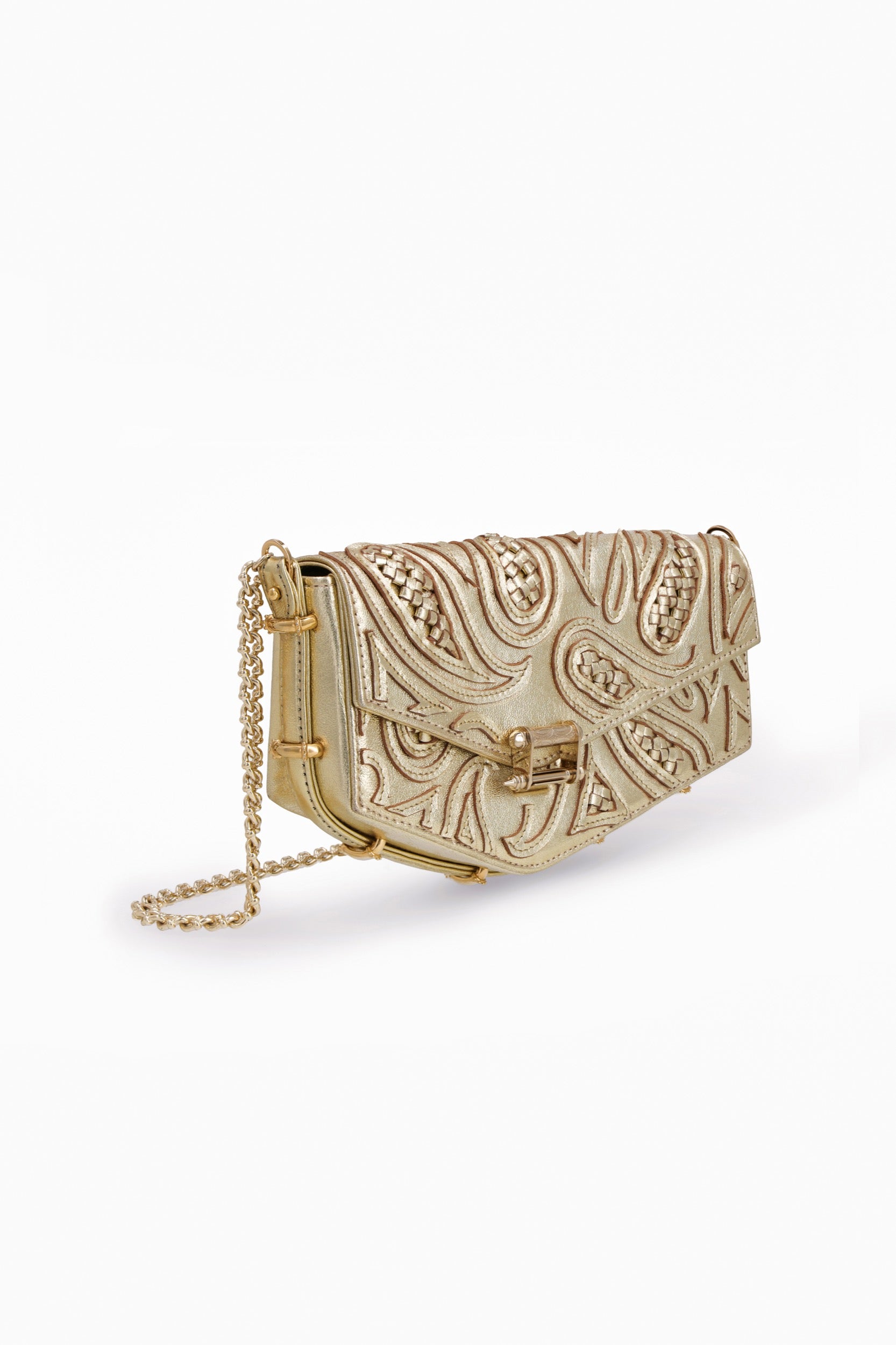 Elongated Asymmetrical Pouch