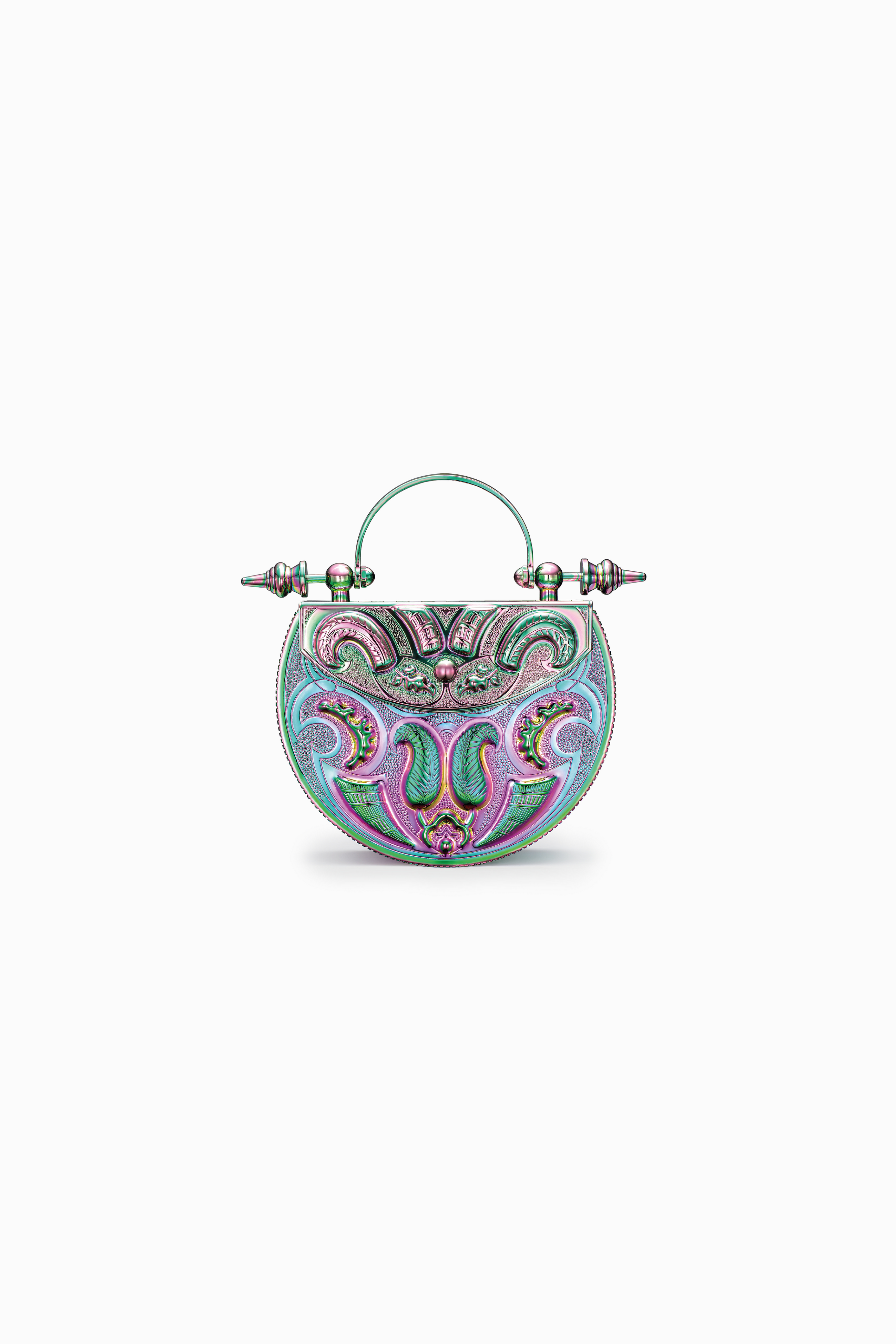 حقيبة Palmette Oval Minaudiere