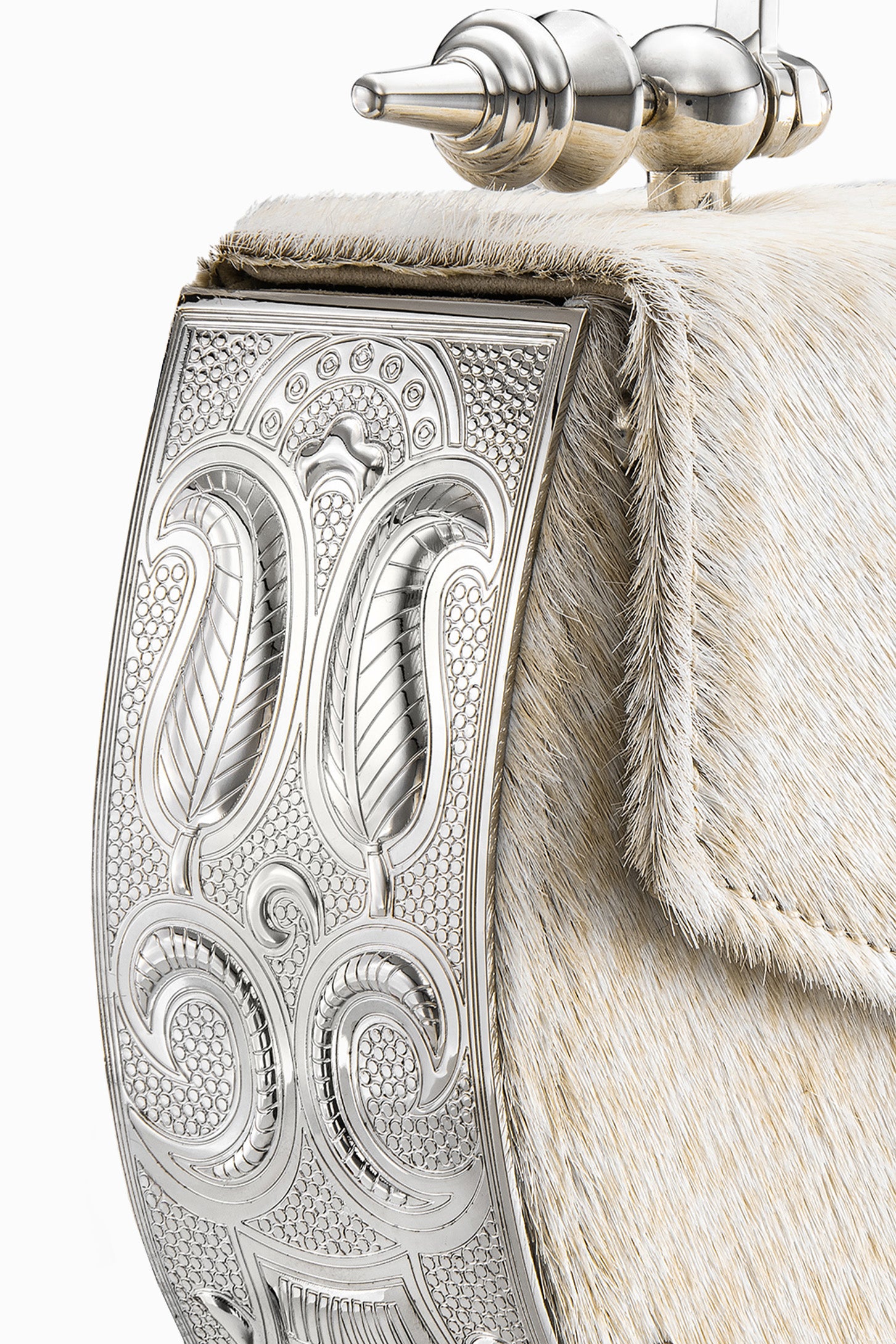 Oak on Engraved Brass