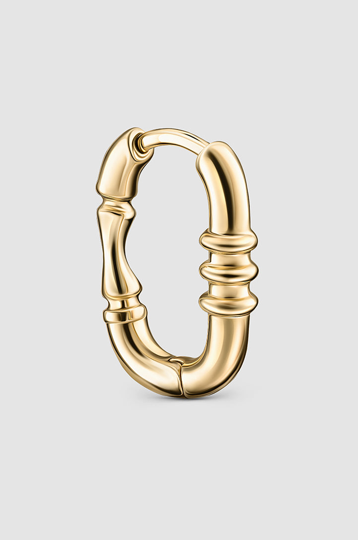 Okhtein Bond Link Earring - 18k Gold - Designer Earring - Earrings 1