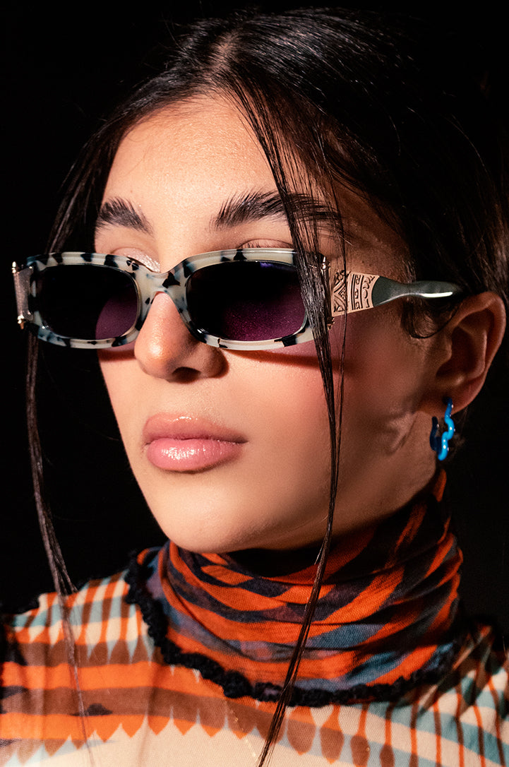 Okhtein Maya Shades - Green Lenses - Designer Shades - Sunglasses 4