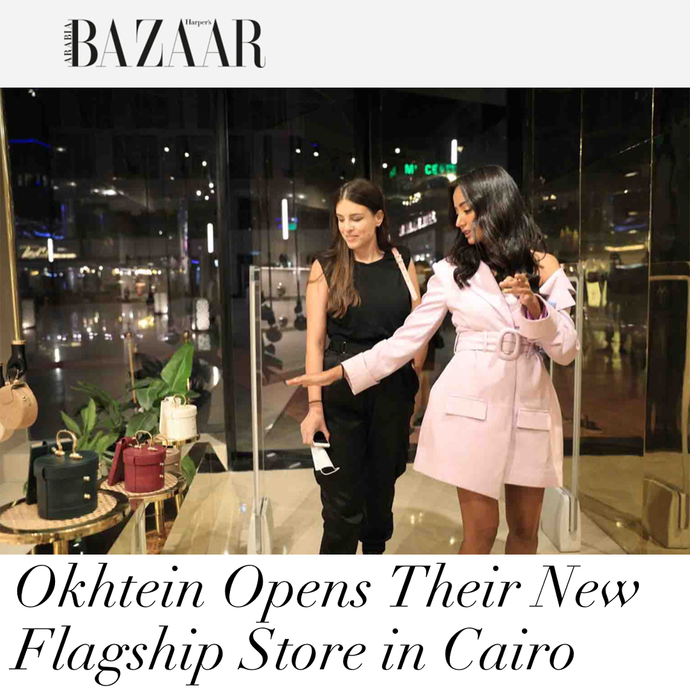 Okhtein's feature on Harper's Bazaar Arabia
