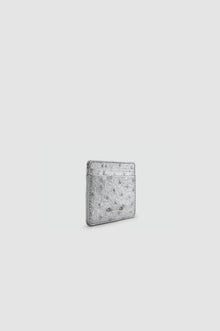 Okhtein Ostrich Cardholder - Silver Ostrich - Designer Cardholder - Card Cases 2