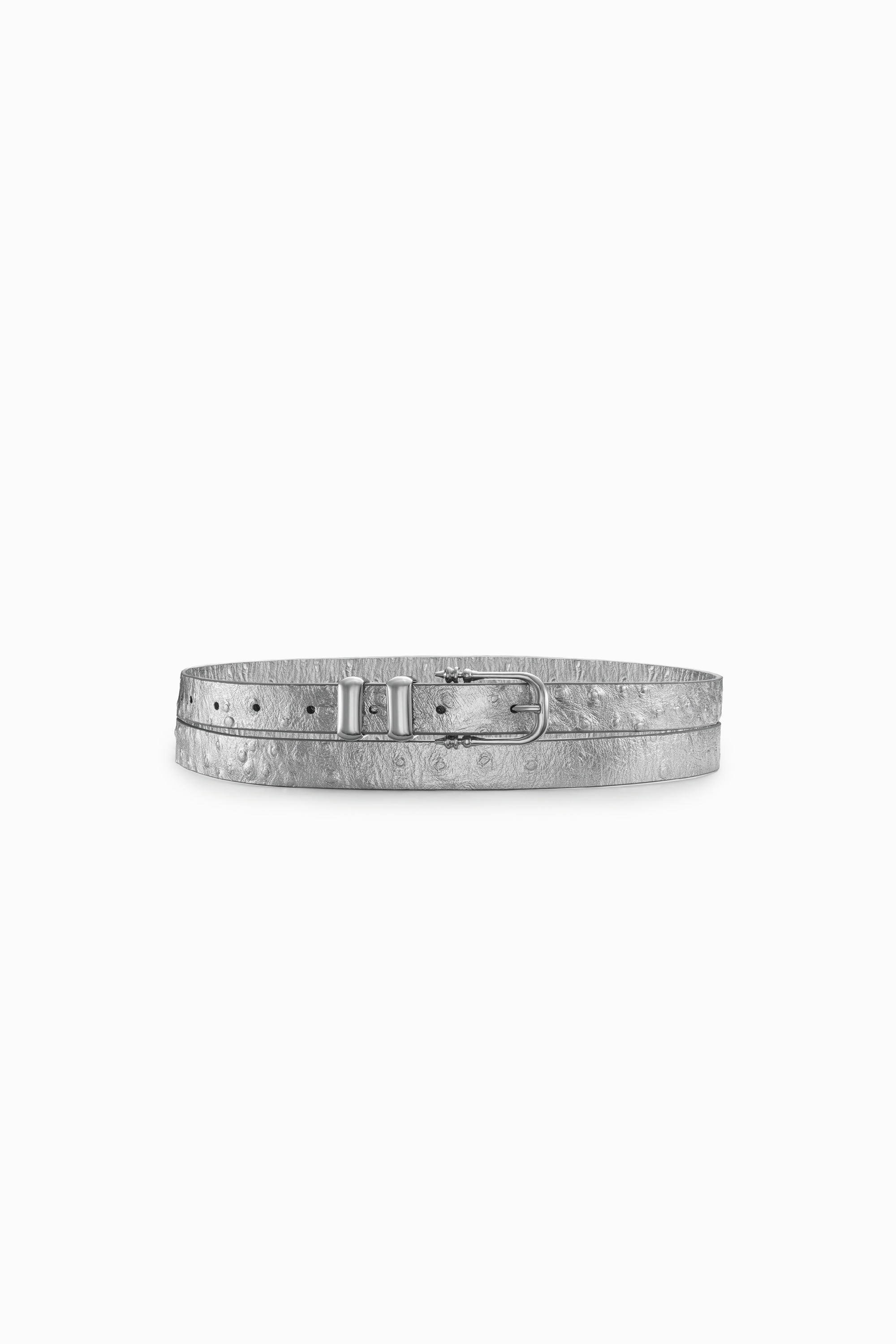 MINI CLASSIC BELT OSTRICH
