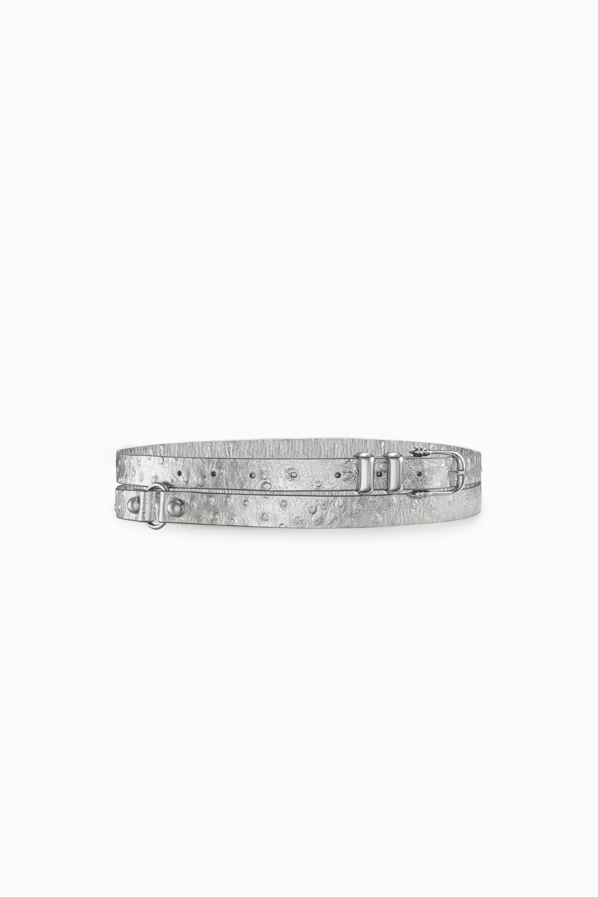 MINI CLASSIC BELT OSTRICH