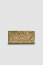 Okhtein Embossed Envelope Wallet - Gold Gel - Designer Wallet - Wallets 1