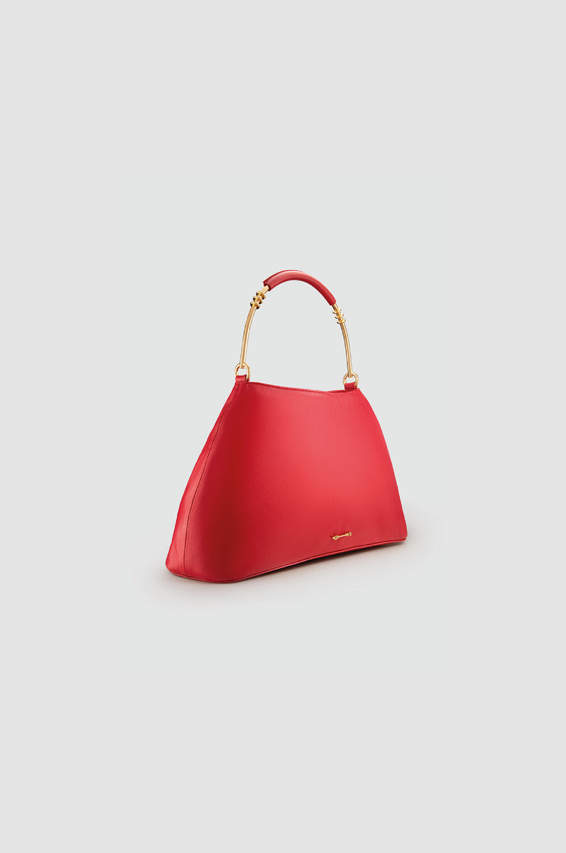 Okhtein Zayan Tote - Red - Designer Tote Bag - Handbags 2