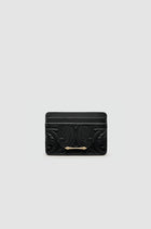 Okhtein Embossed Cardholder - Black - Designer Cardholder - Card Cases 1