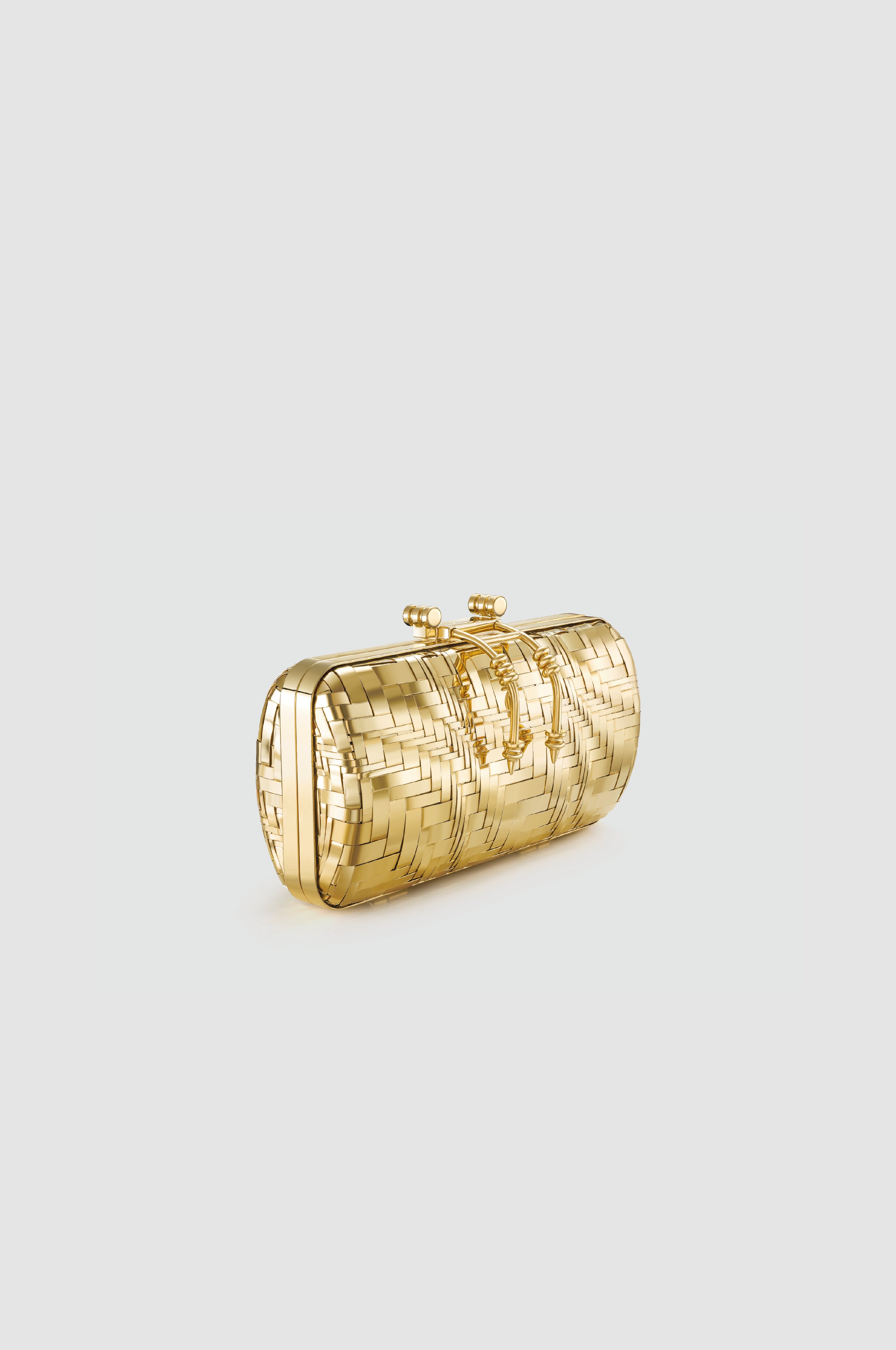Soiree Metal Mesh Clutch