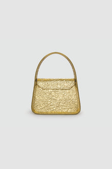 Okhtein Mini Feryel With Lock - Crushed Gold - Designer Mini Handbag - Handbags 3