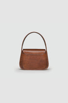 Okhtein Mini Feryel With Lock - Brown Gel - Designer Mini Handbag - Handbags 5