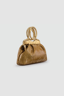 Okhtein Studded Bangle Clutch - Gold Gel - Designer Clutch - Clutch Bags 2