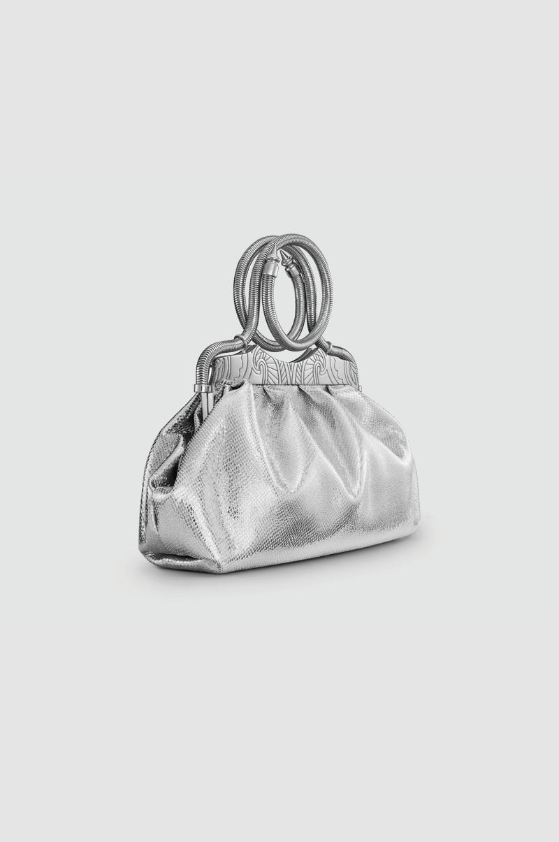 Okhtein Bangle Clutch - Silver - Designer Clutch - Clutch Bags 2