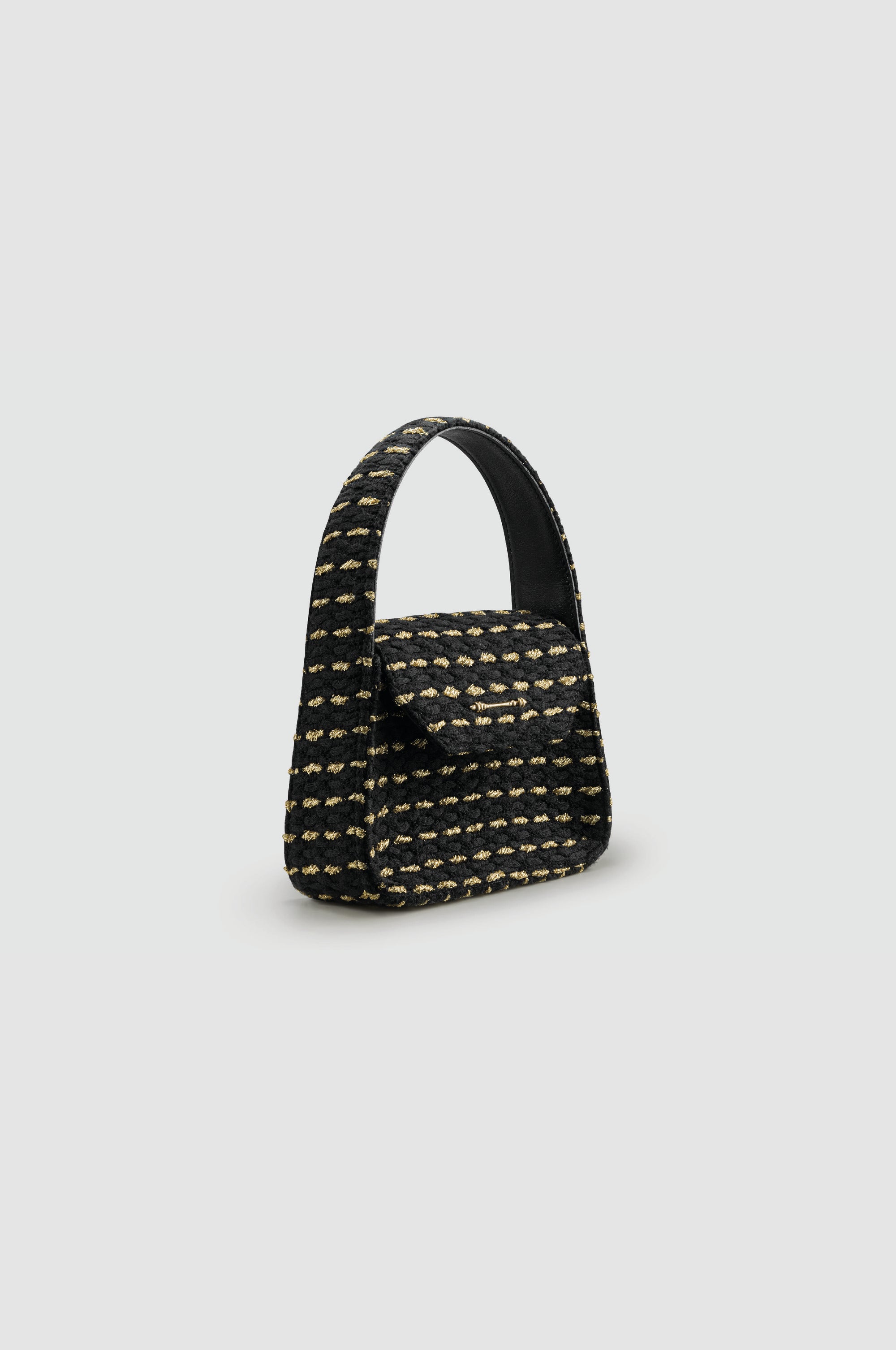 Okhtein Mini Feryel - Black / Gold - Designer Mini Handbag - Handbags 2