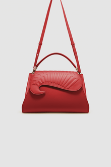 Okhtein Yasmine Bag - Red - Designer Tote Bag - Handbags 5
