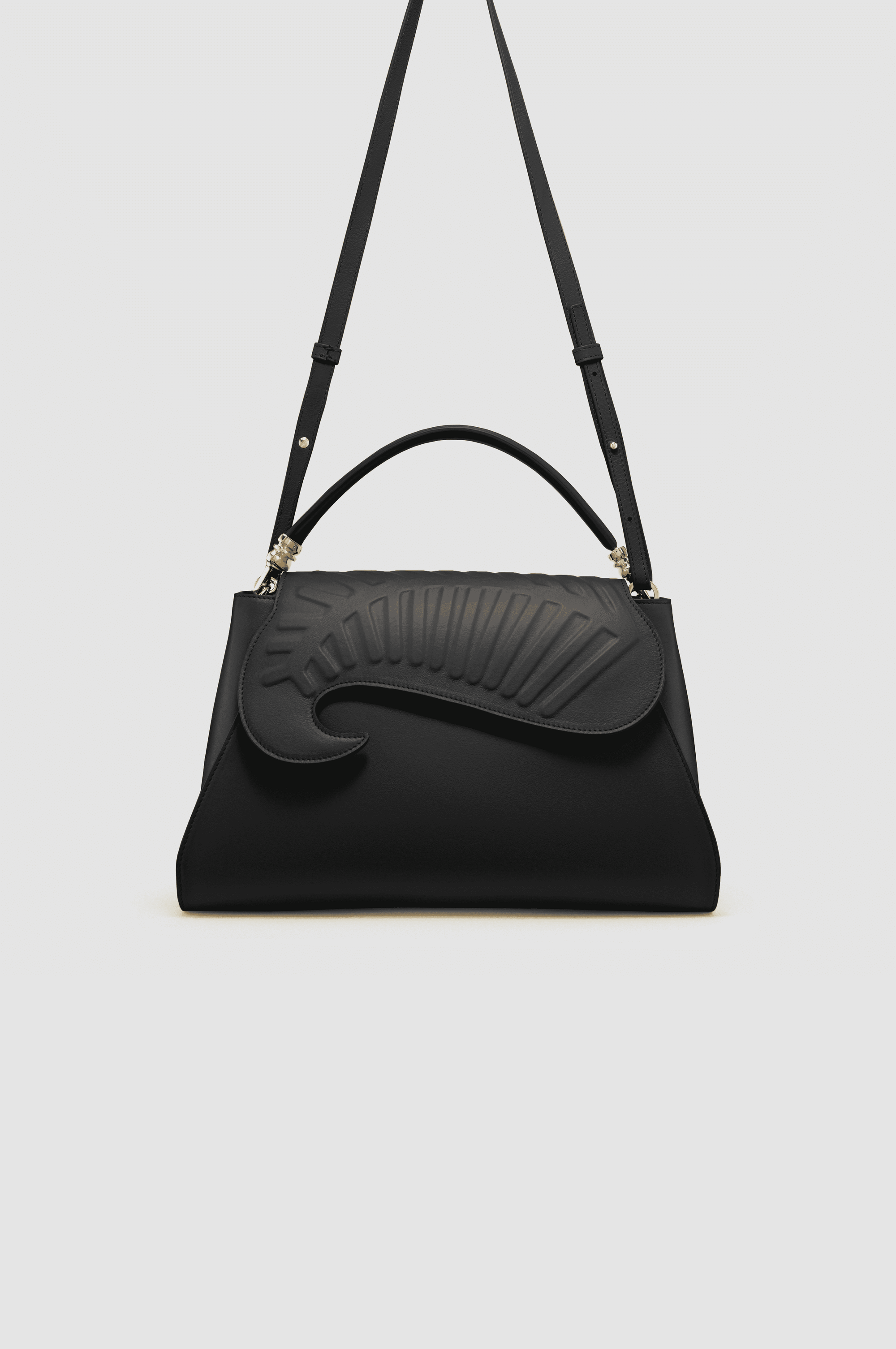 Okhtein Yasmine Bag - Black - Designer Tote Bag - Handbags 5