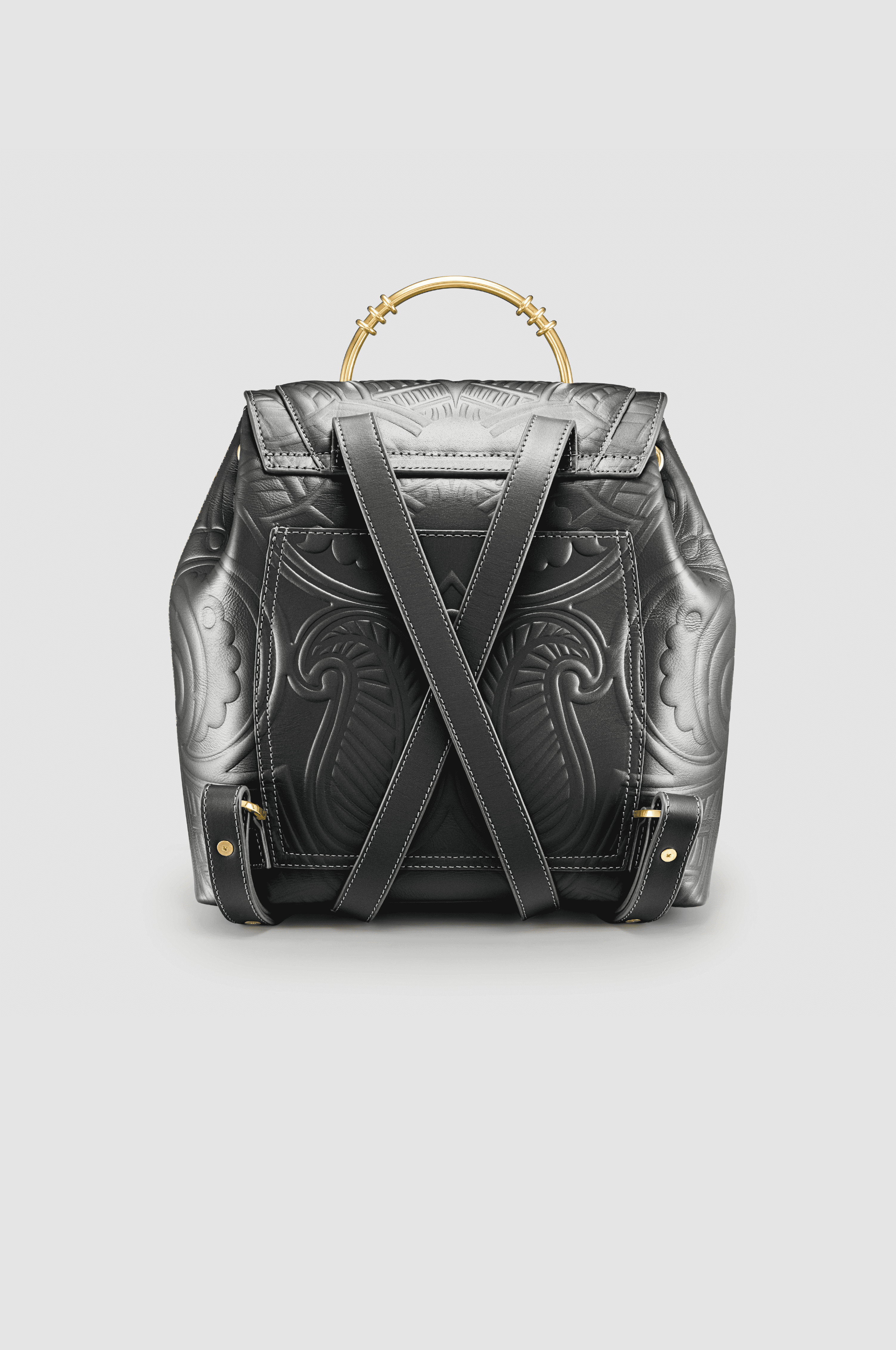 Akima Embossed Backpack