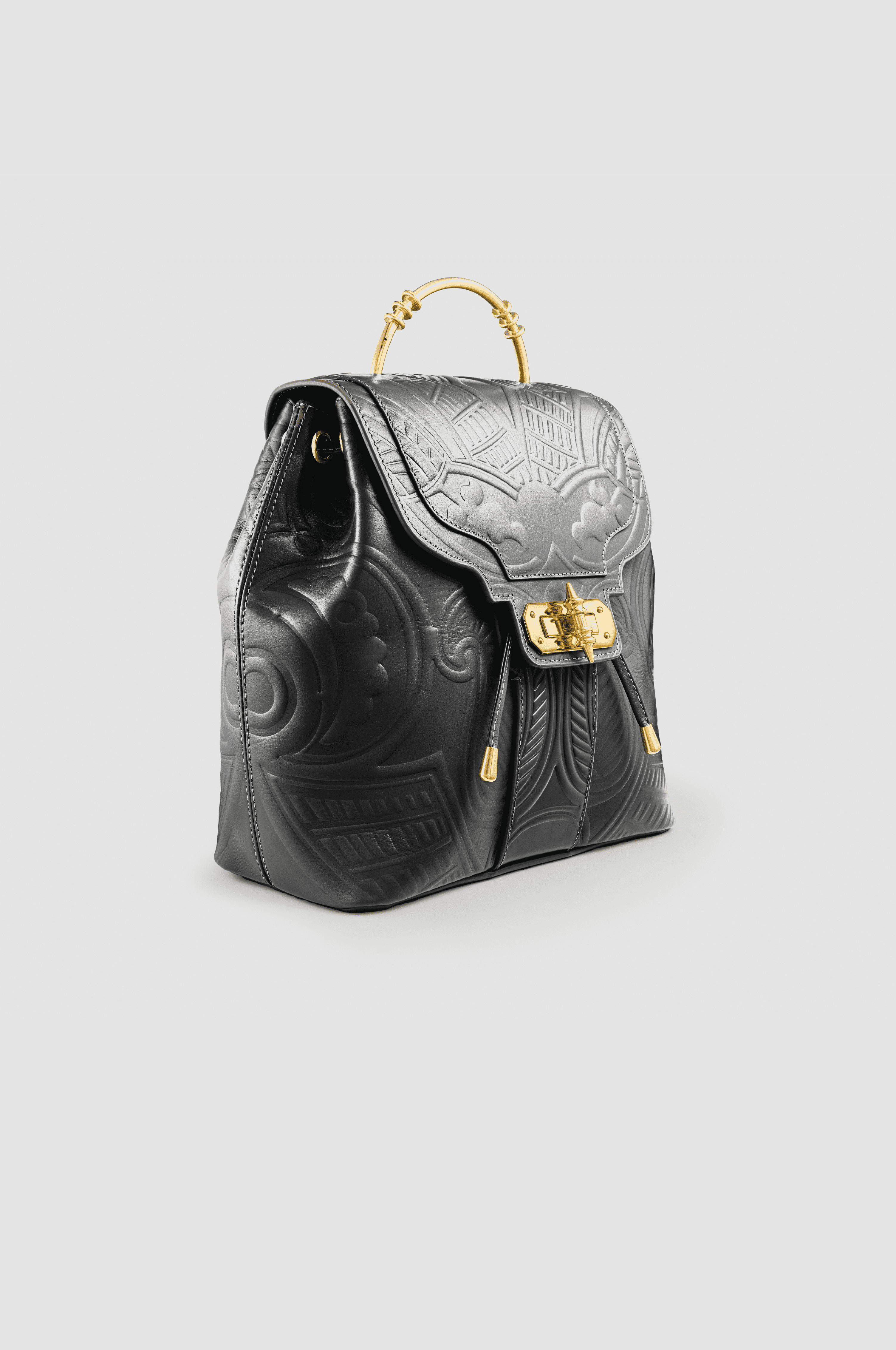 Akima Embossed Backpack