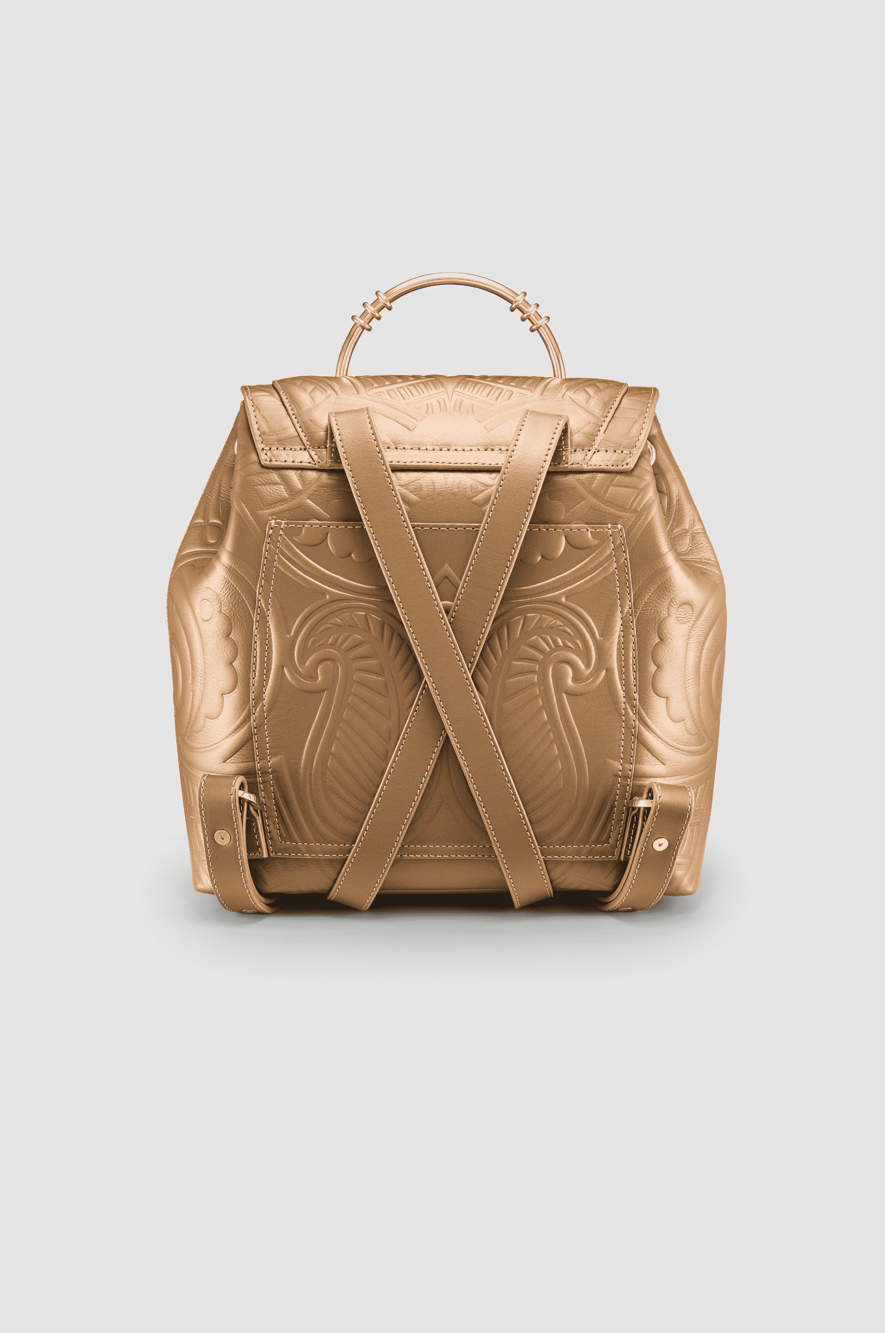 Akima Embossed Backpack