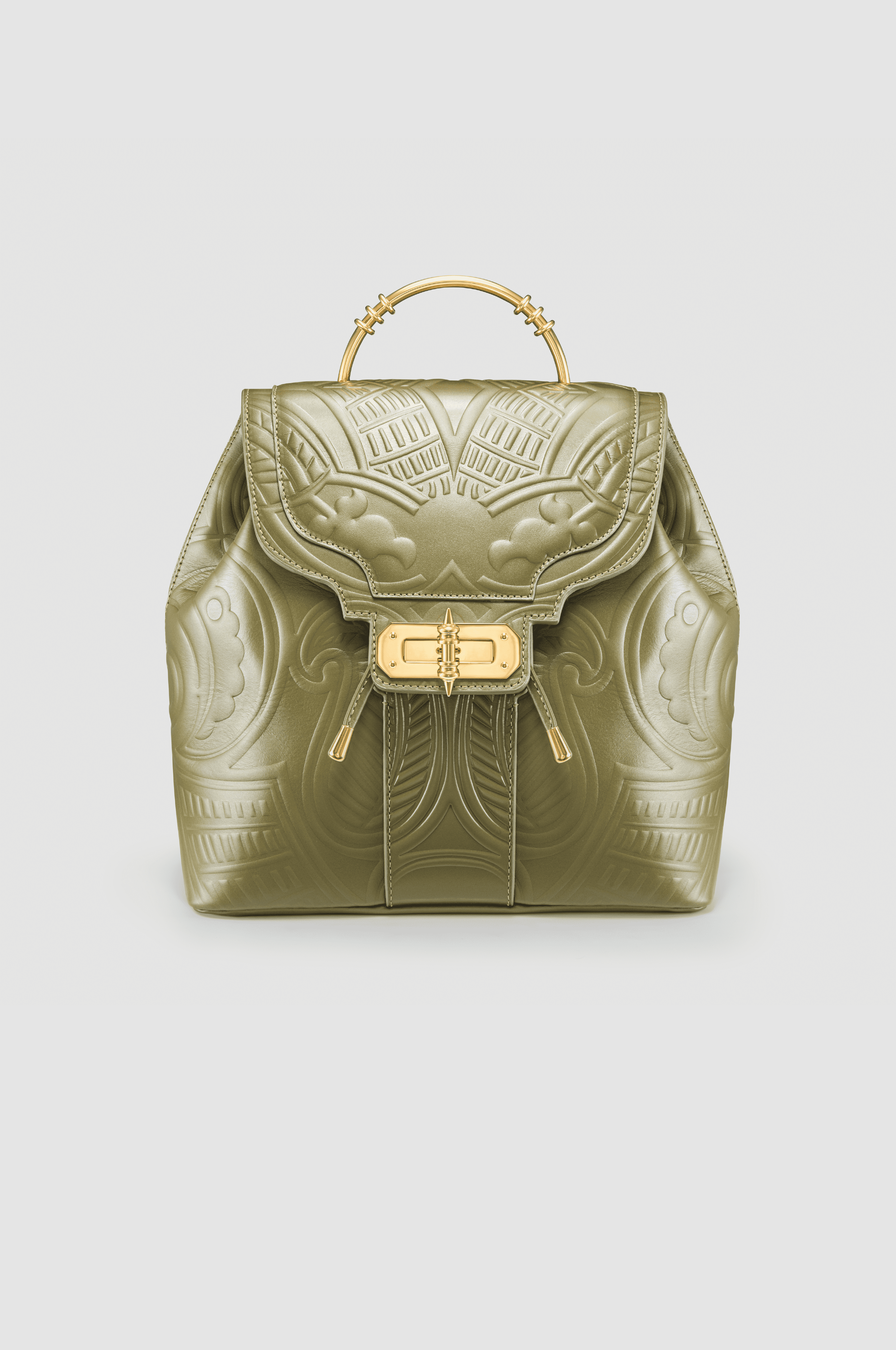 Akima Embossed Backpack