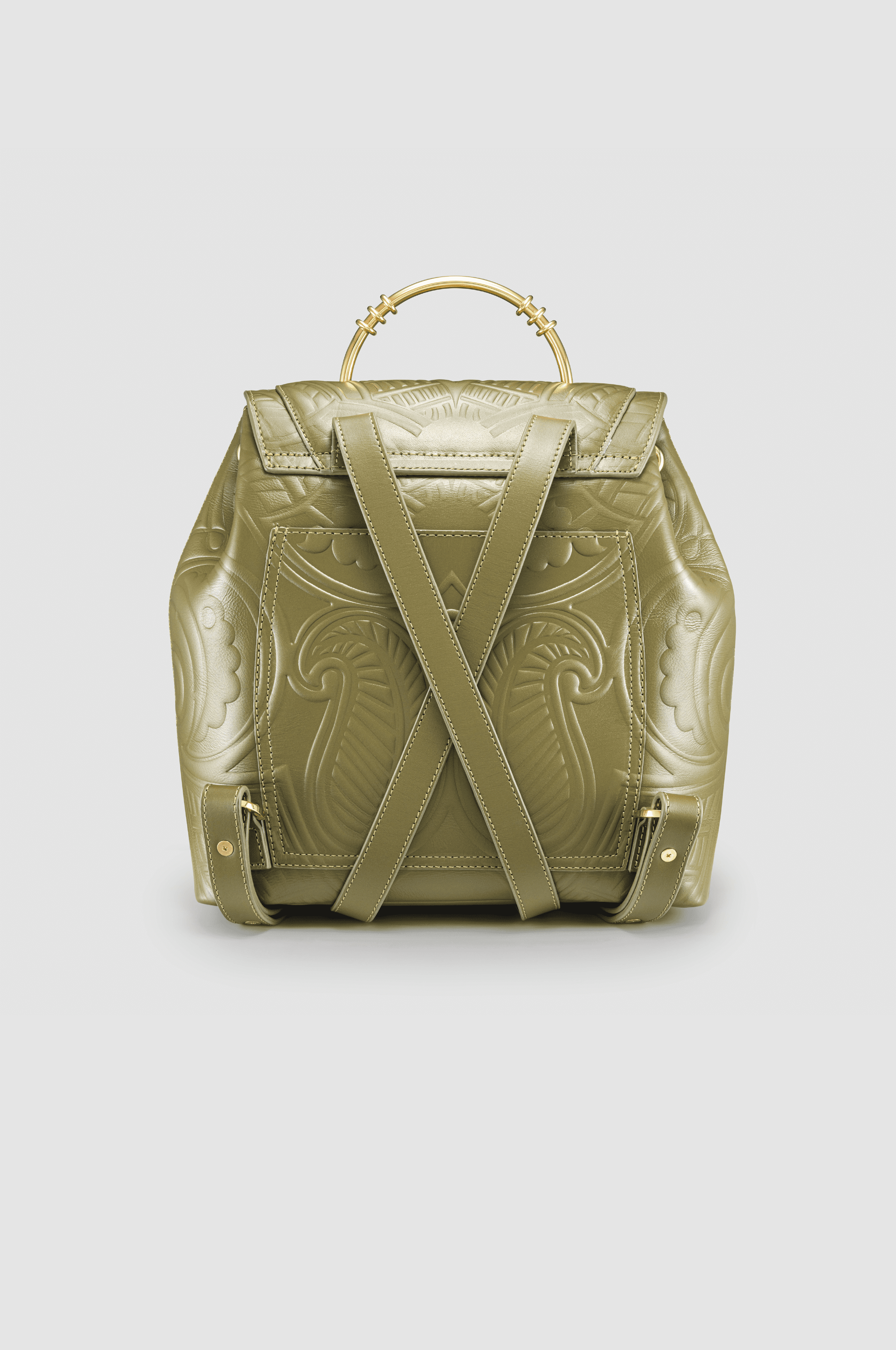 Akima Embossed Backpack