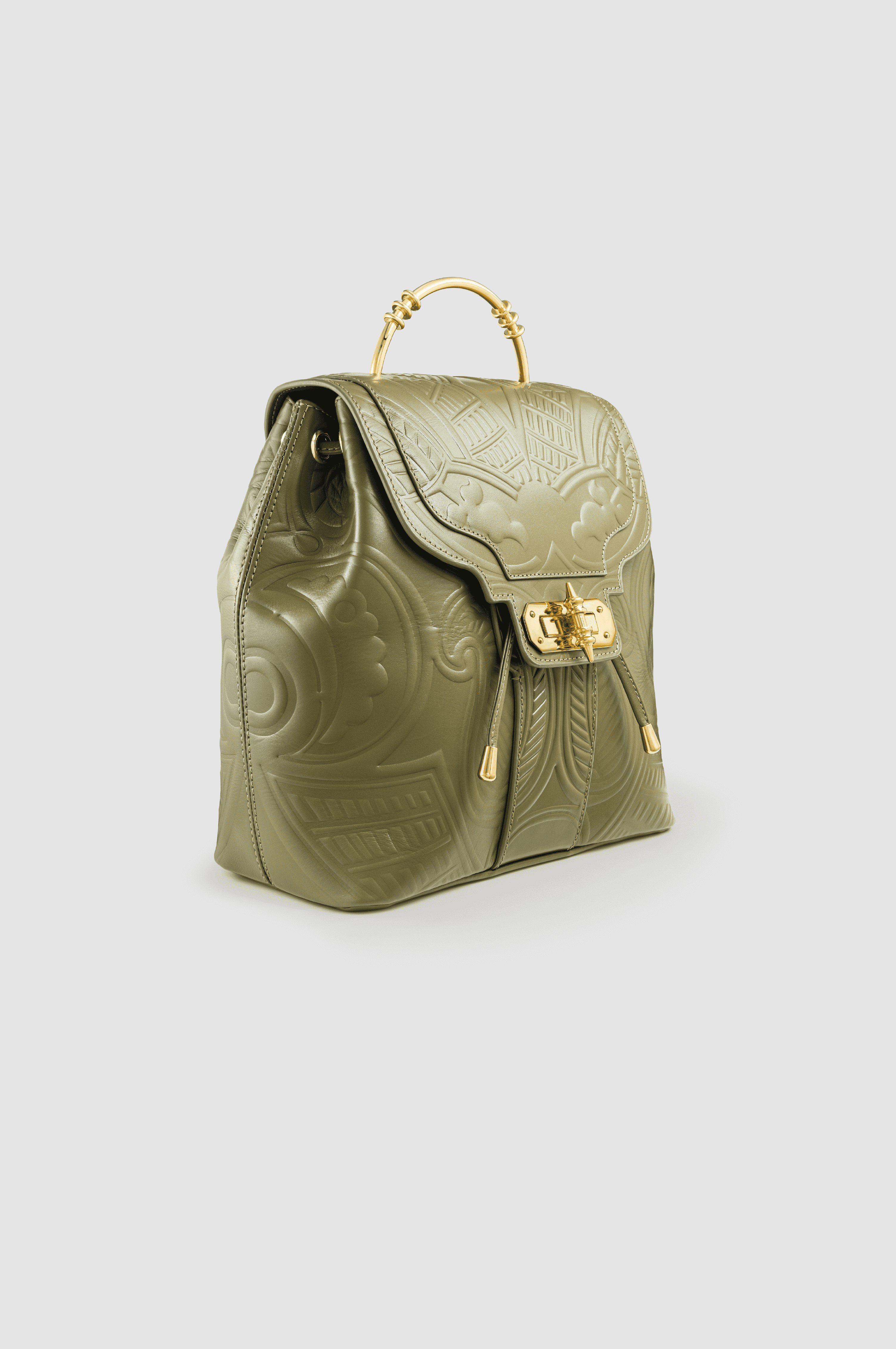 Akima Embossed Backpack