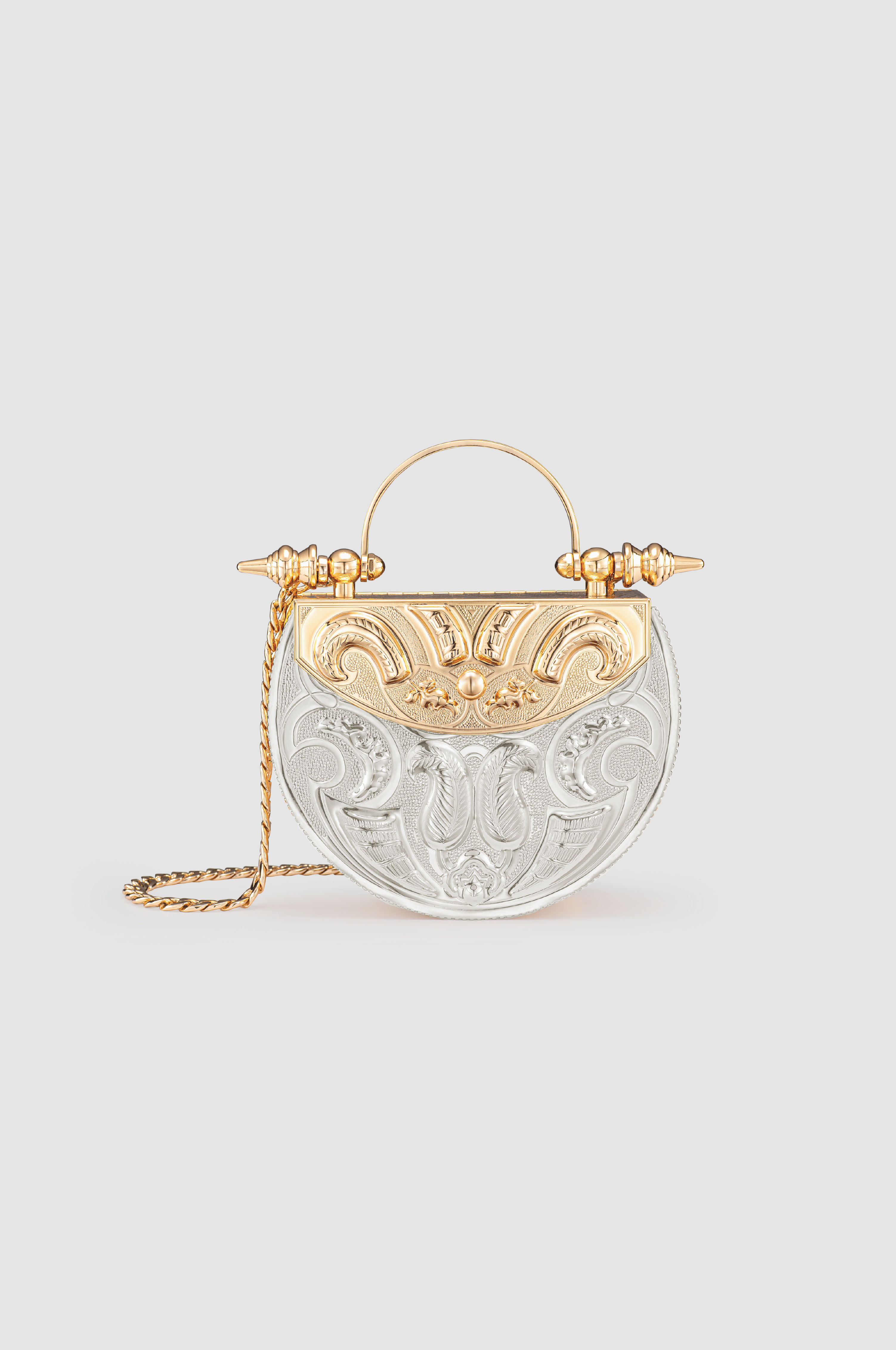 Palmette Oval Minaudiere