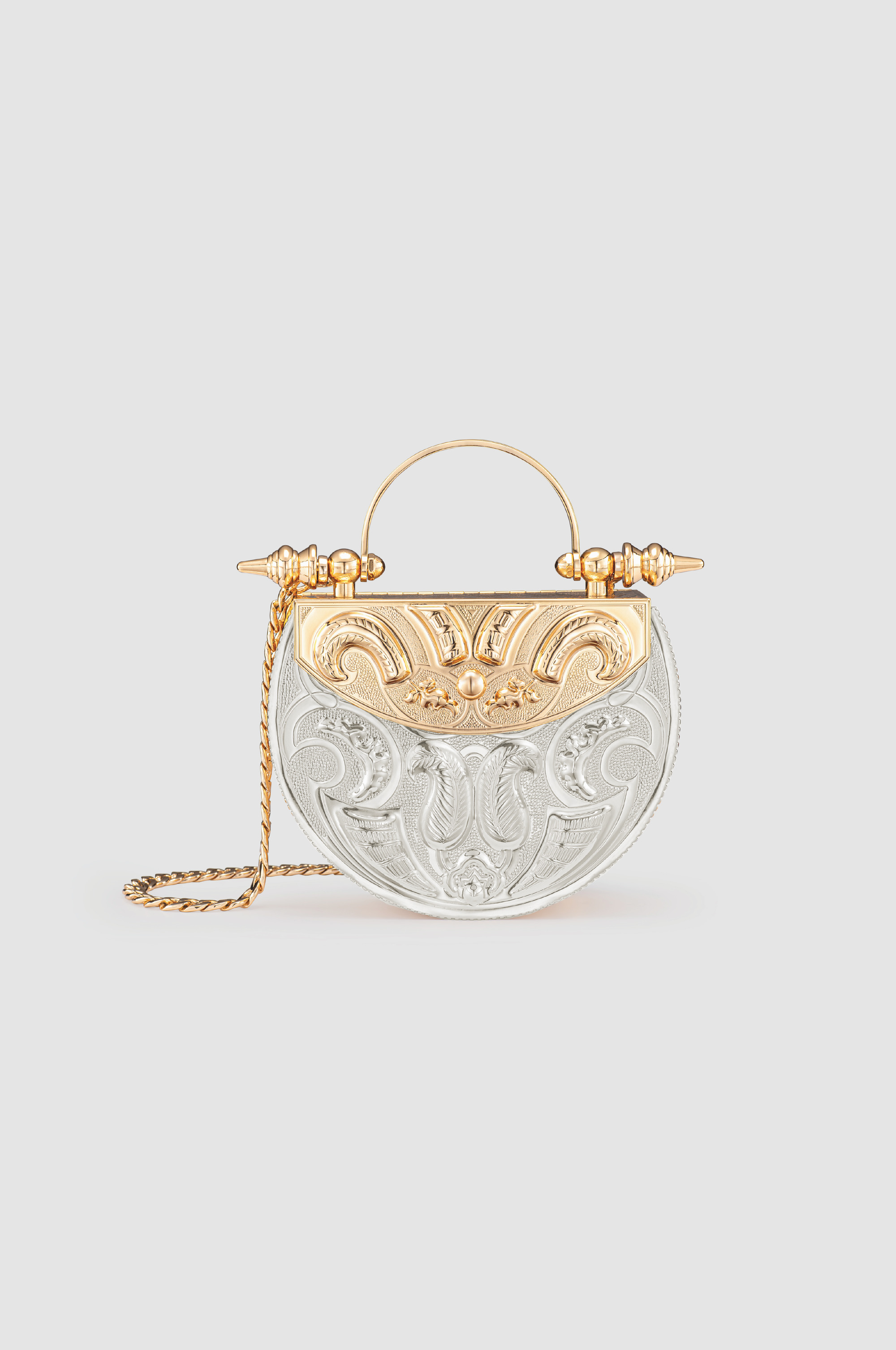 Palmette Oval Minaudiere