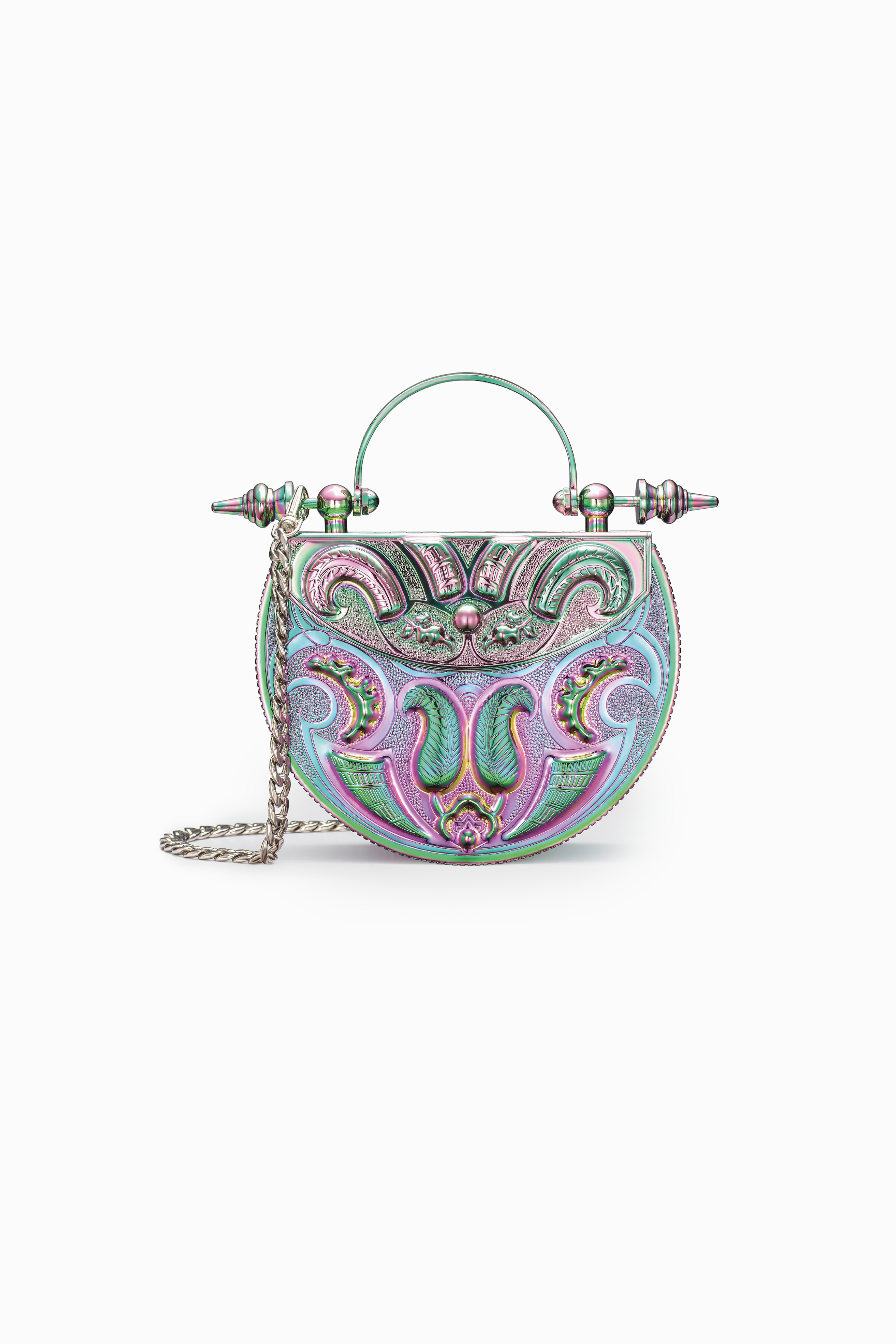 حقيبة Palmette Oval Minaudiere