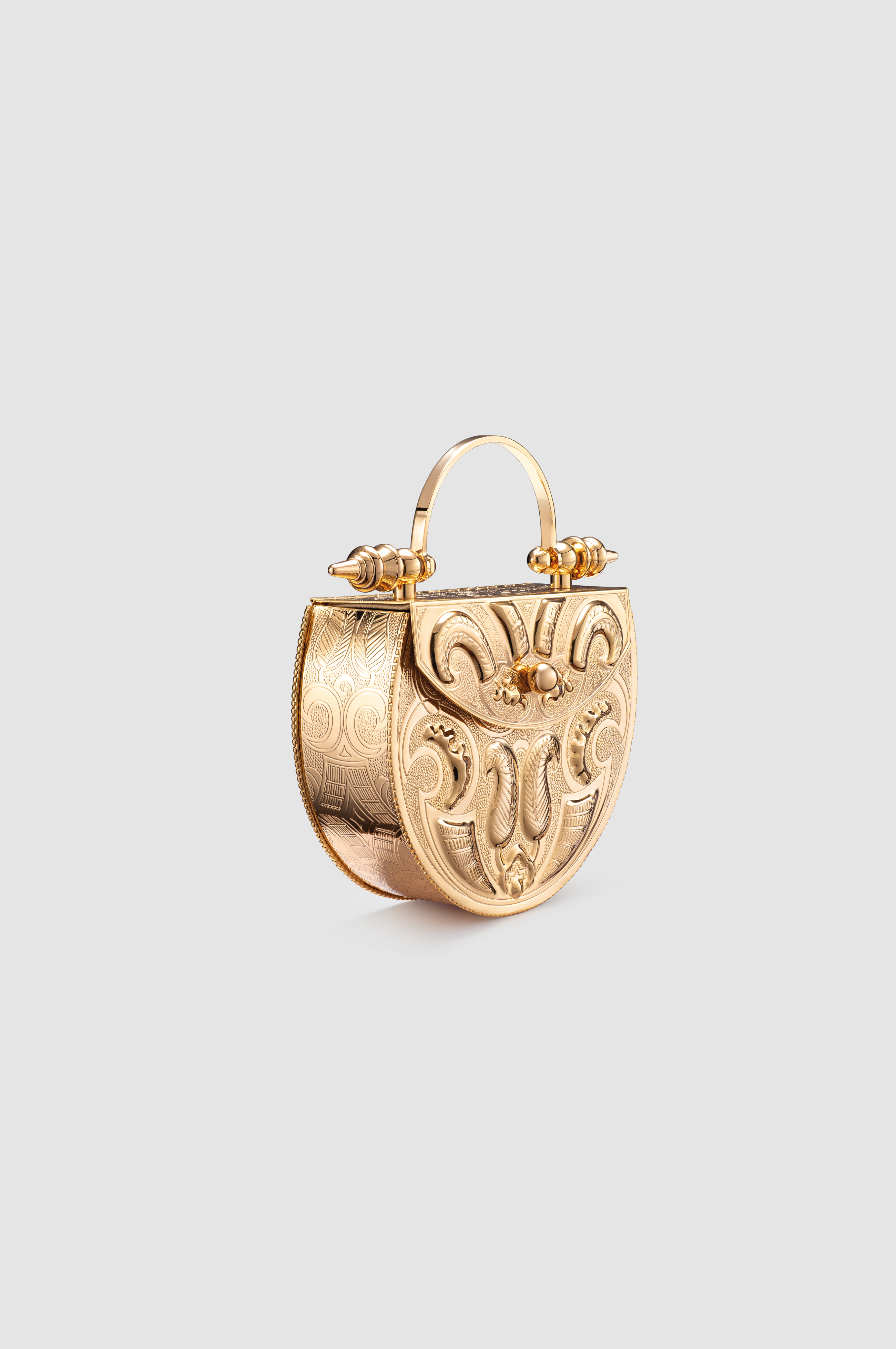 Palmette Oval Minaudiere