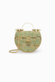 Oak on Striped Brass