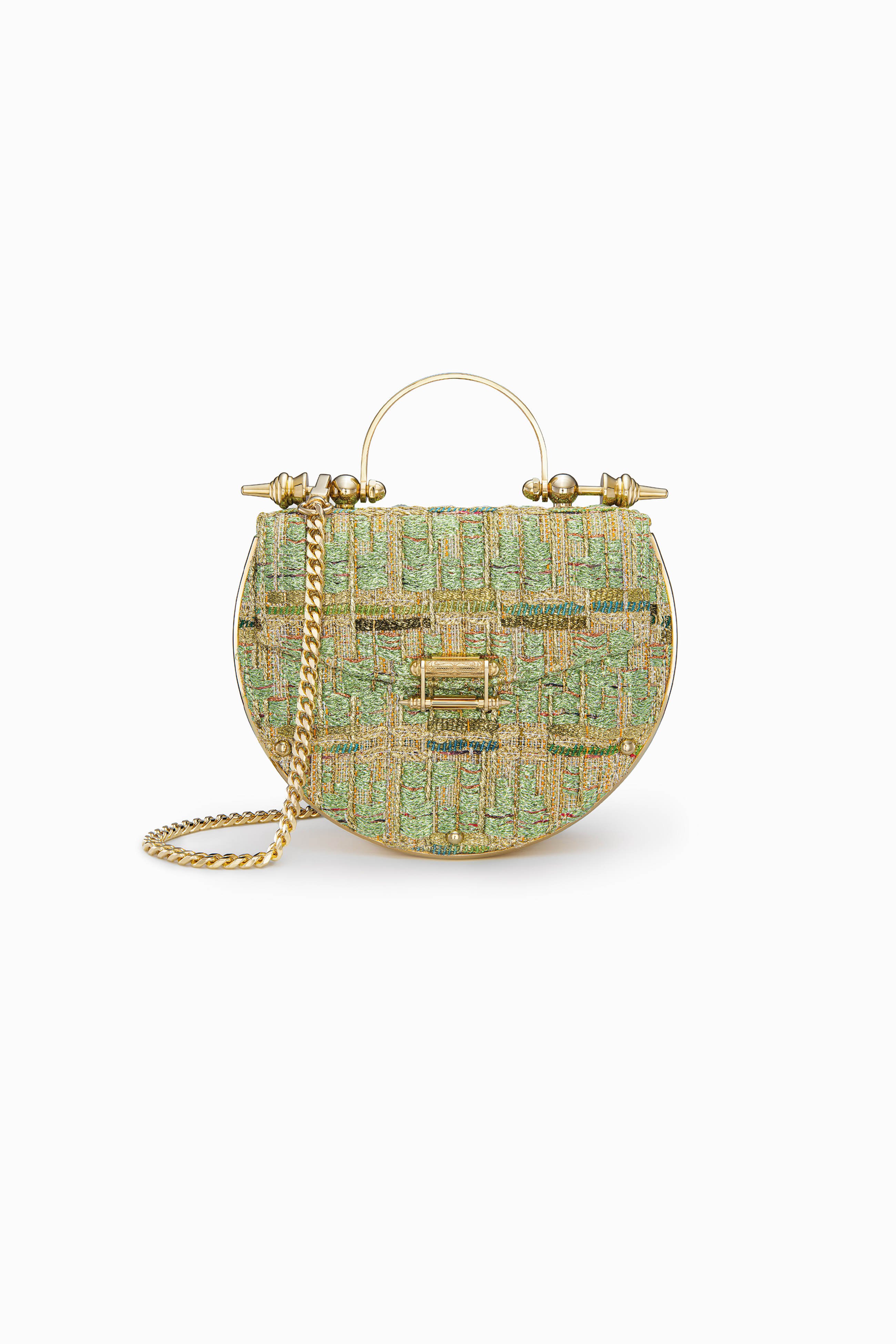 Oak on Striped Brass