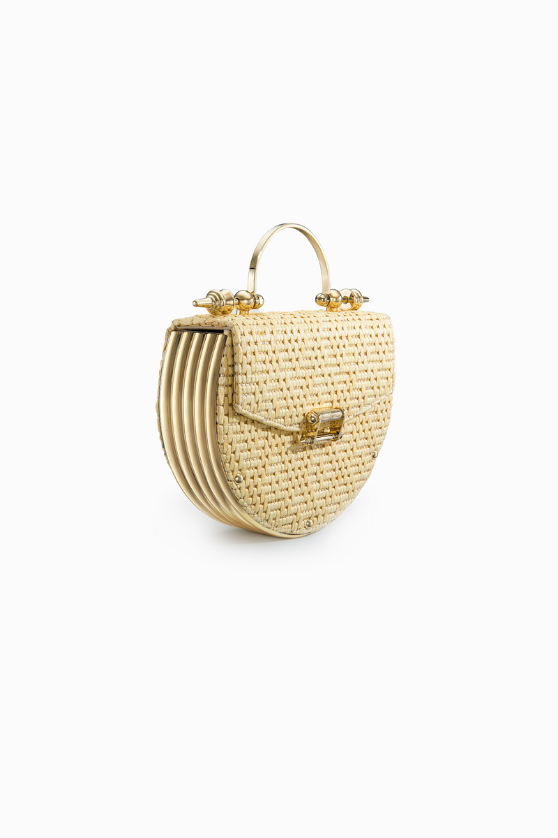 Oak on Striped Brass