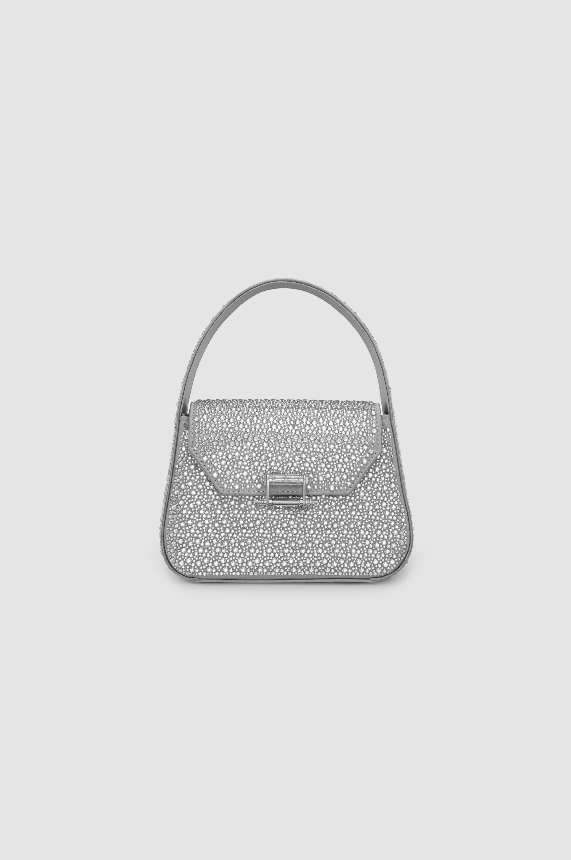 Okhtein Mini Feryel Crystal - Silver Crystals - Designer Mini Handbag - Handbags 1