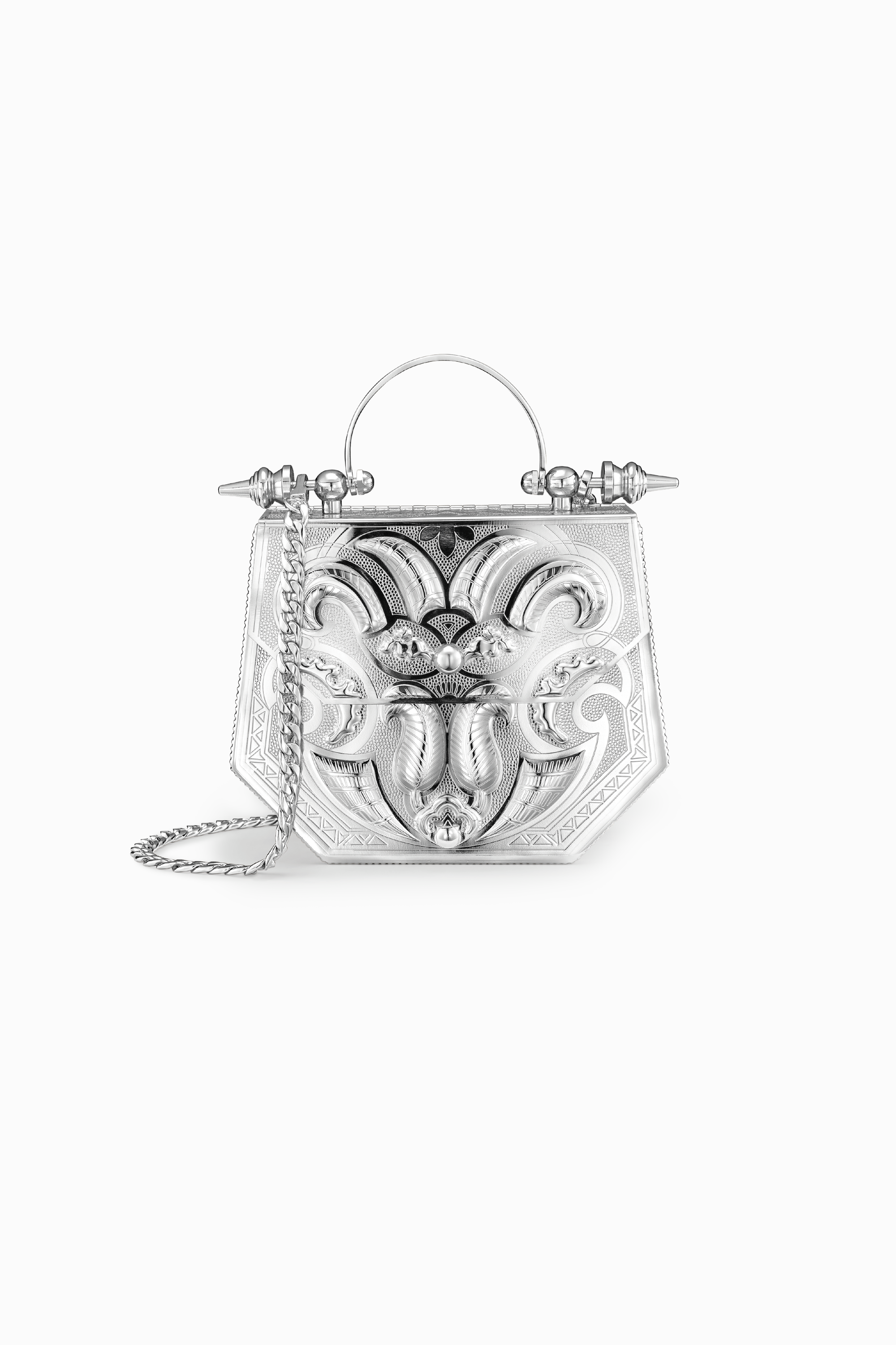 Palmette Hexagon Minaudiere