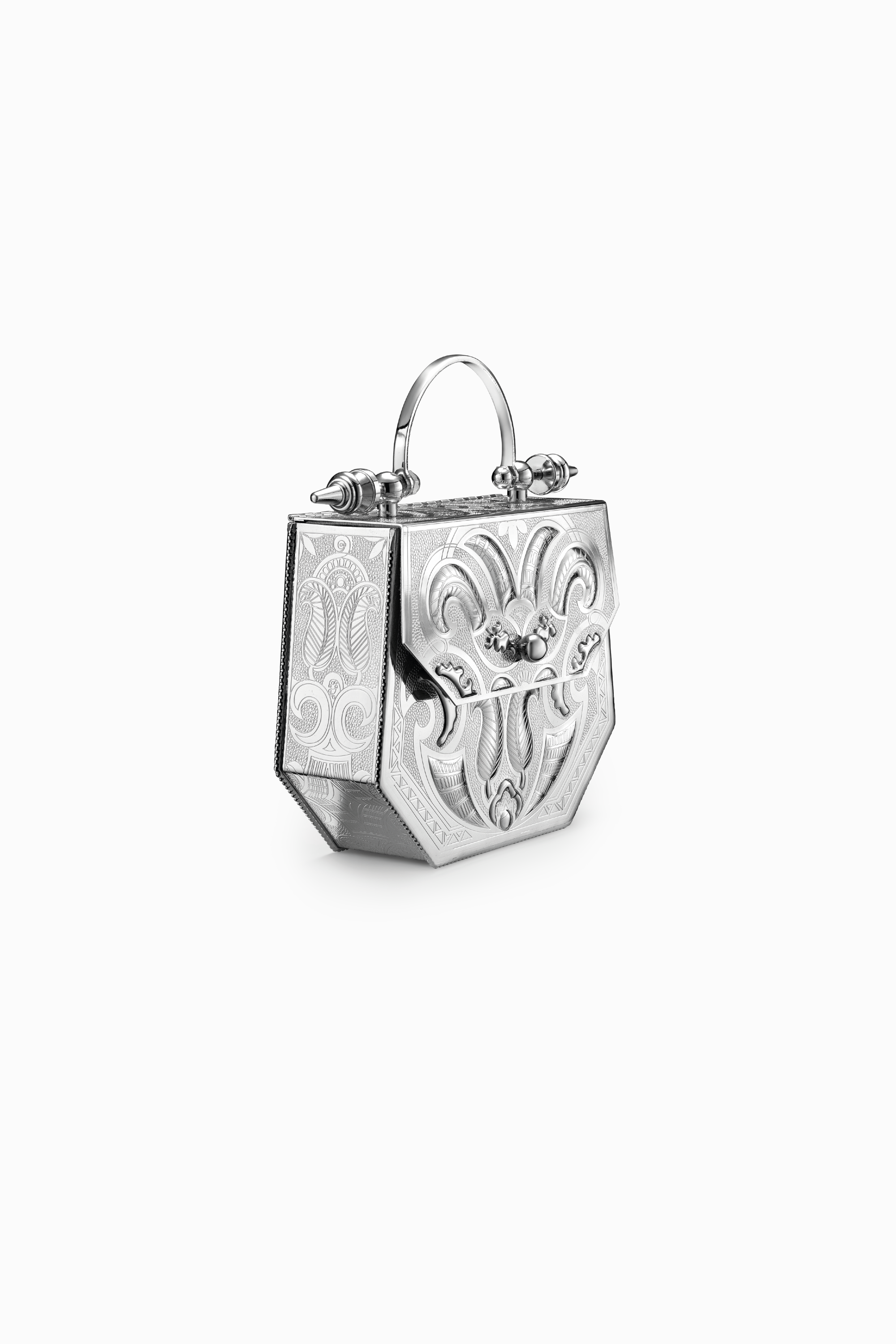 Palmette Hexagon Minaudiere