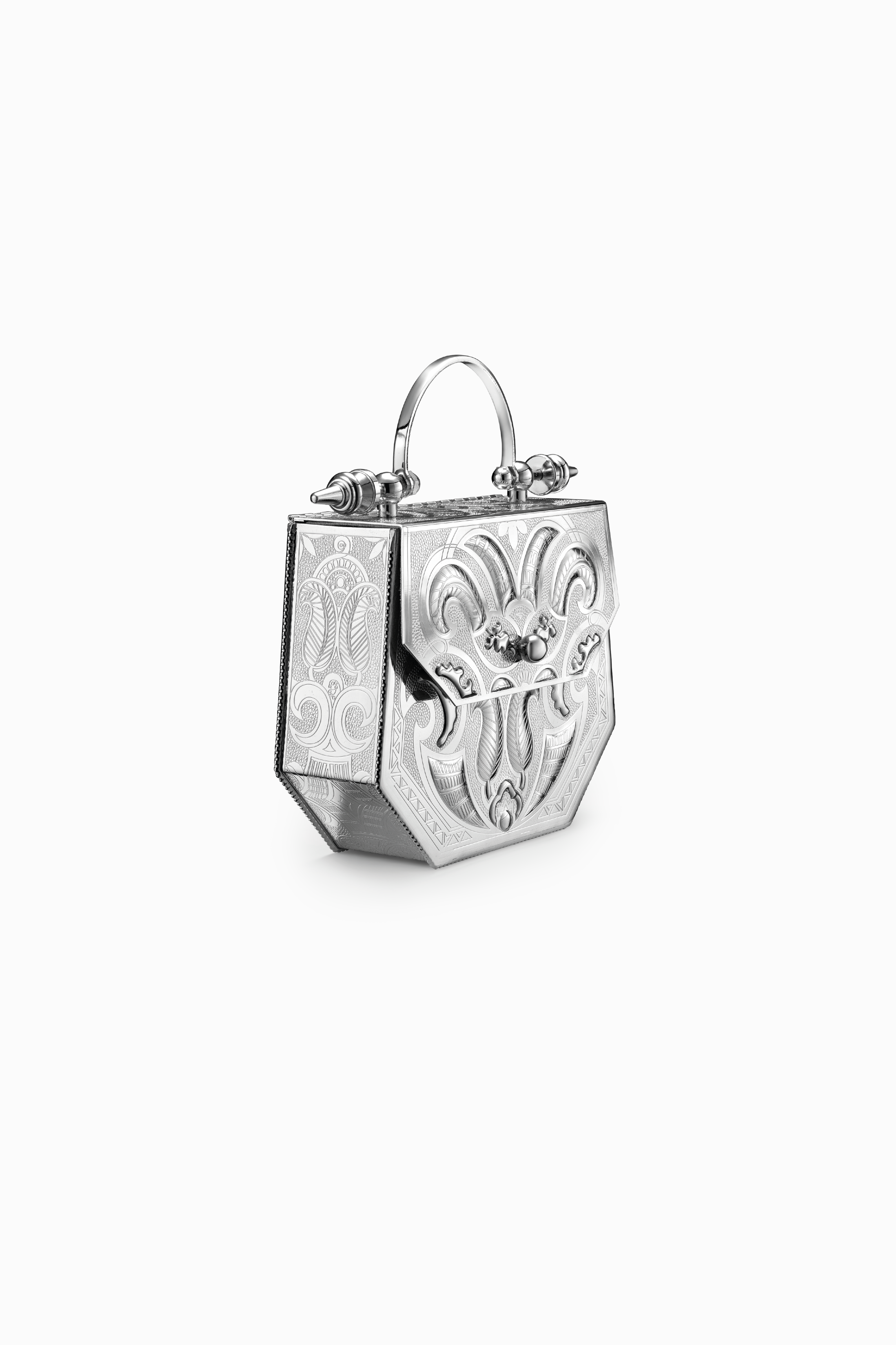 Palmette Hexagon Minaudiere
