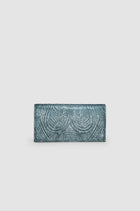 Embossed Pochette with Lock