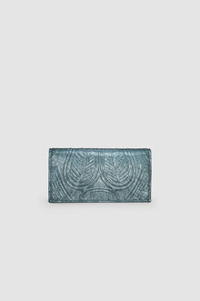 Embossed Pochette with Lock