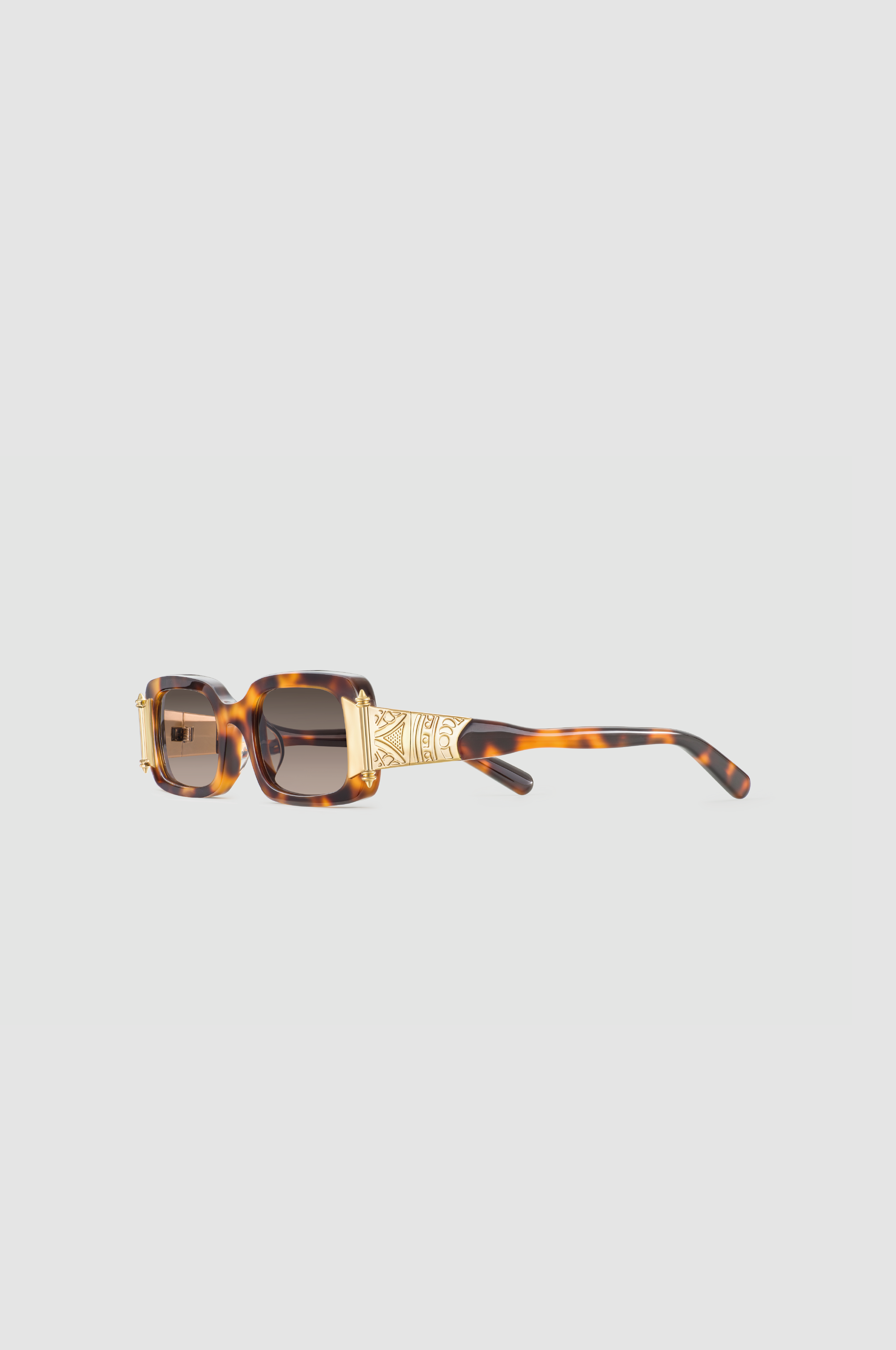 Okhtein Maya Shades - Havana - Designer Shades - Sunglasses - Side