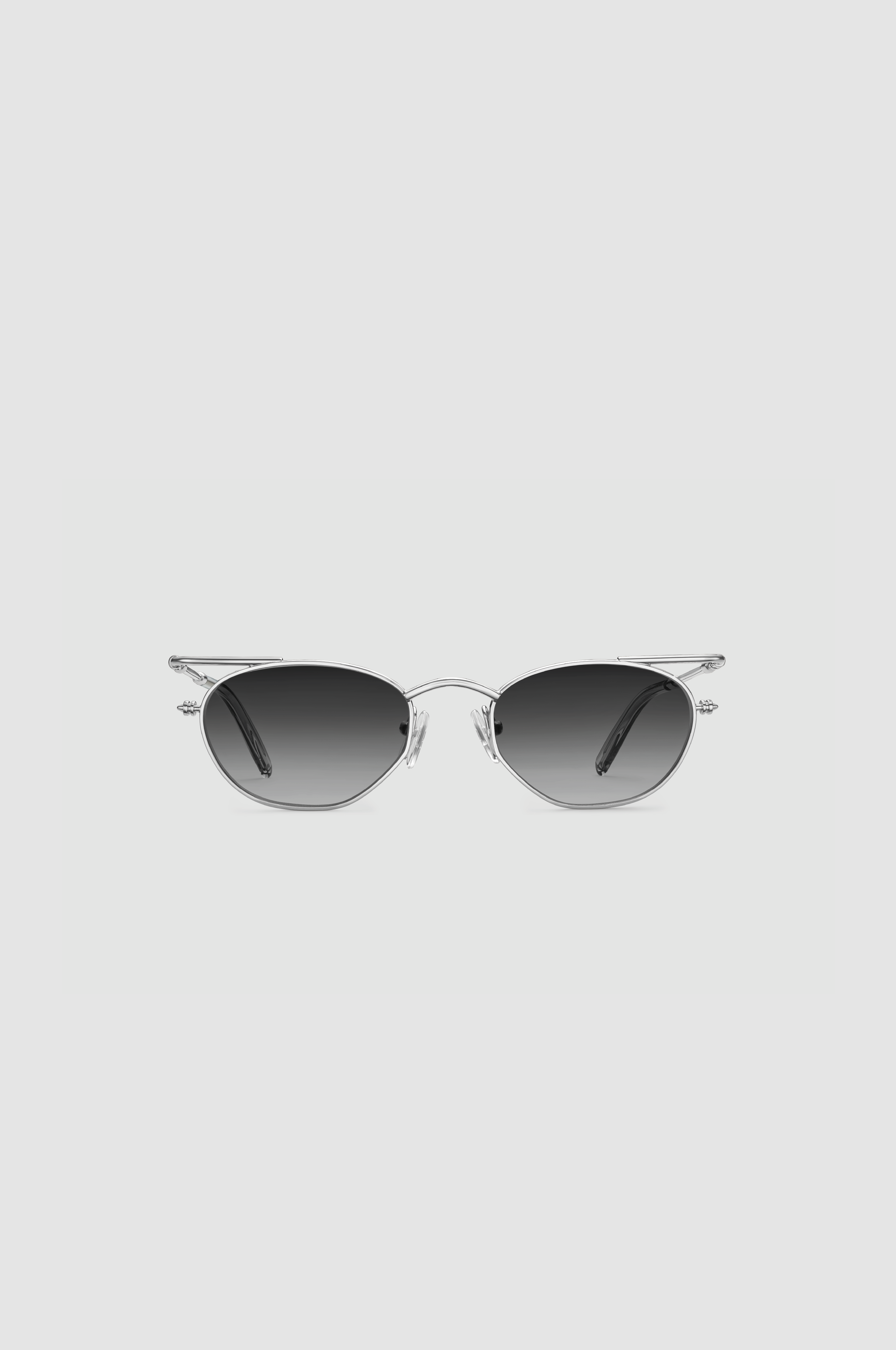Dome Shades - Silver - Designer Eyewear | OKHTEIN Official Store